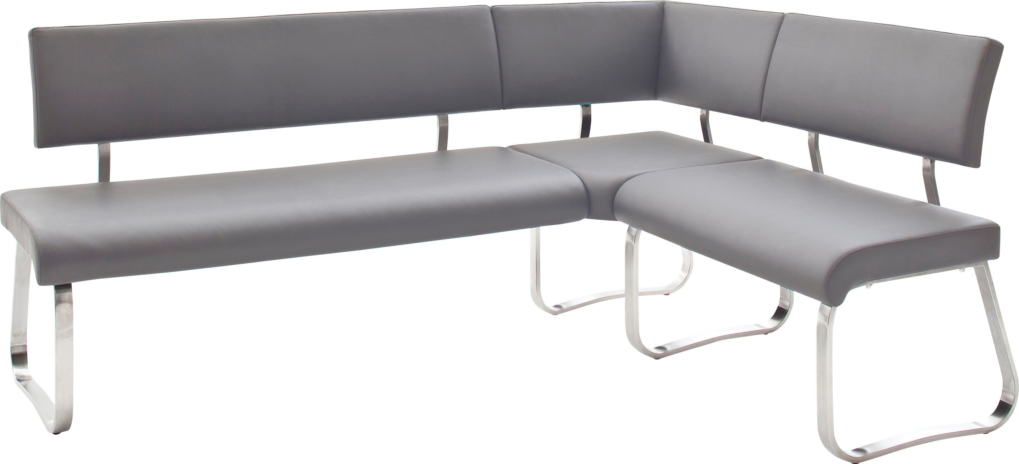 MCA furniture Hoekbank Arco Hoekbank vrij plaatsbaar, breedte 200 cm, belastbaar tot 500 kg grijs, hoekbanken