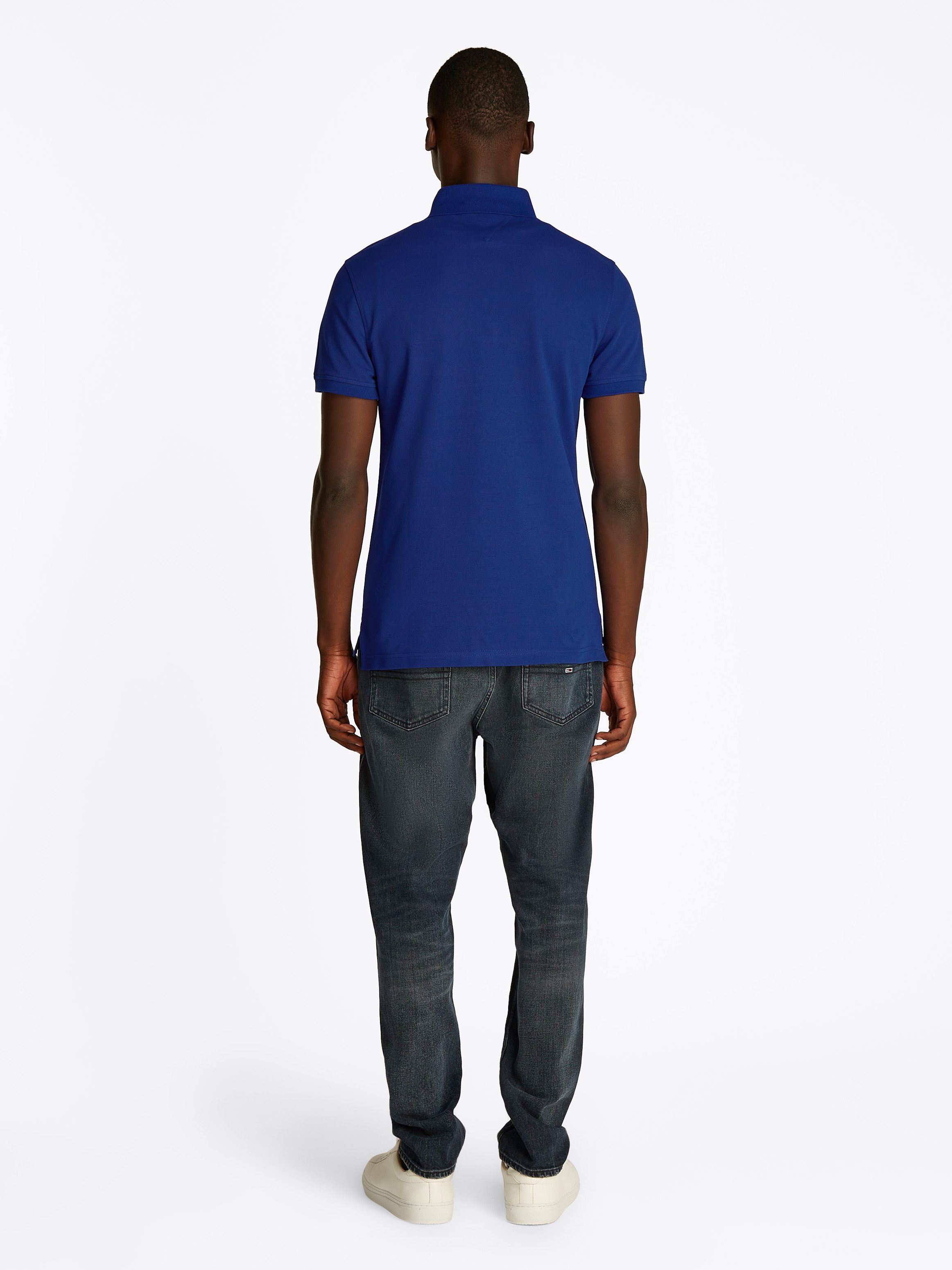 Tommy Hilfiger Poloshirt 1985 SLIM POLO met borduursel en piquékwaliteit