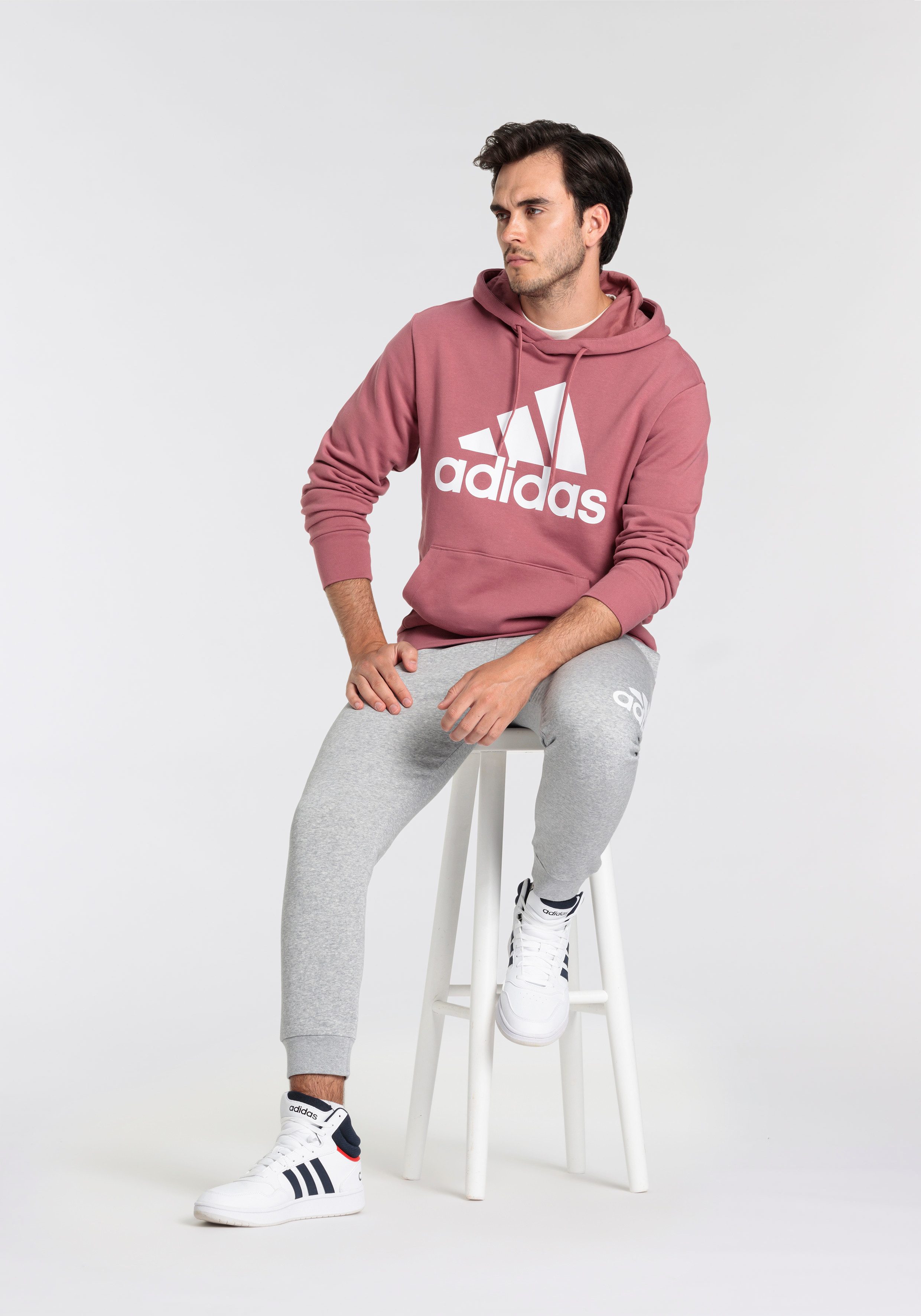 adidas Sportswear Sportbroek ESSENTIALS TAPERED CUFF BIG LOGO BROEK (1-delig)