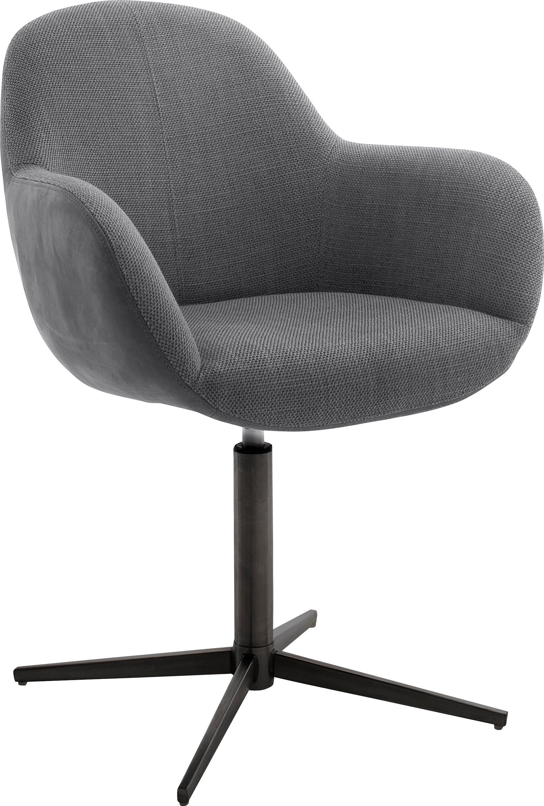 MCA furniture Eetkamerstoel MELROSE Stoel 360º draaibaar met nivellering (set, 2 stuks)