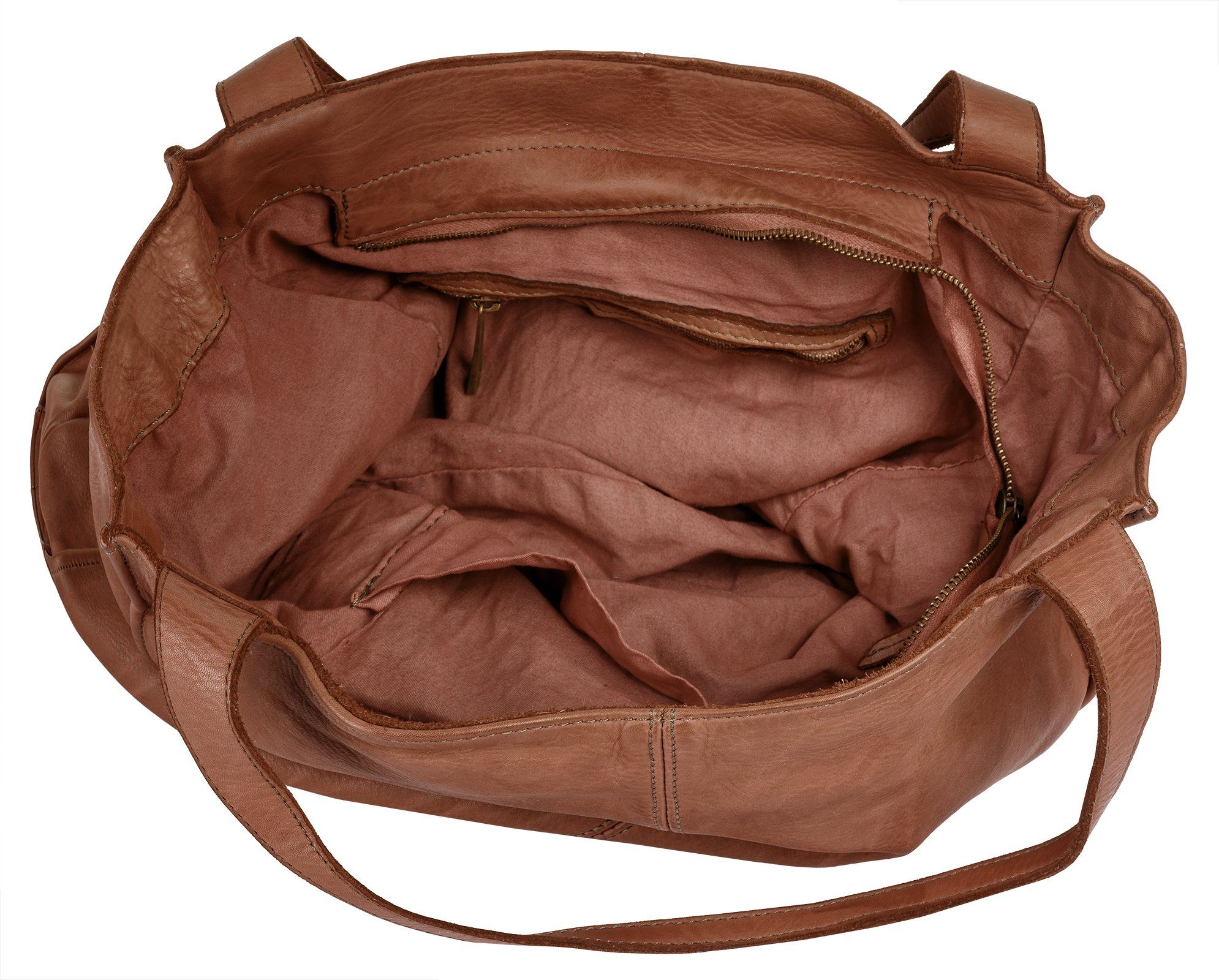 Samantha Look Shopper echt leer, made in italy
