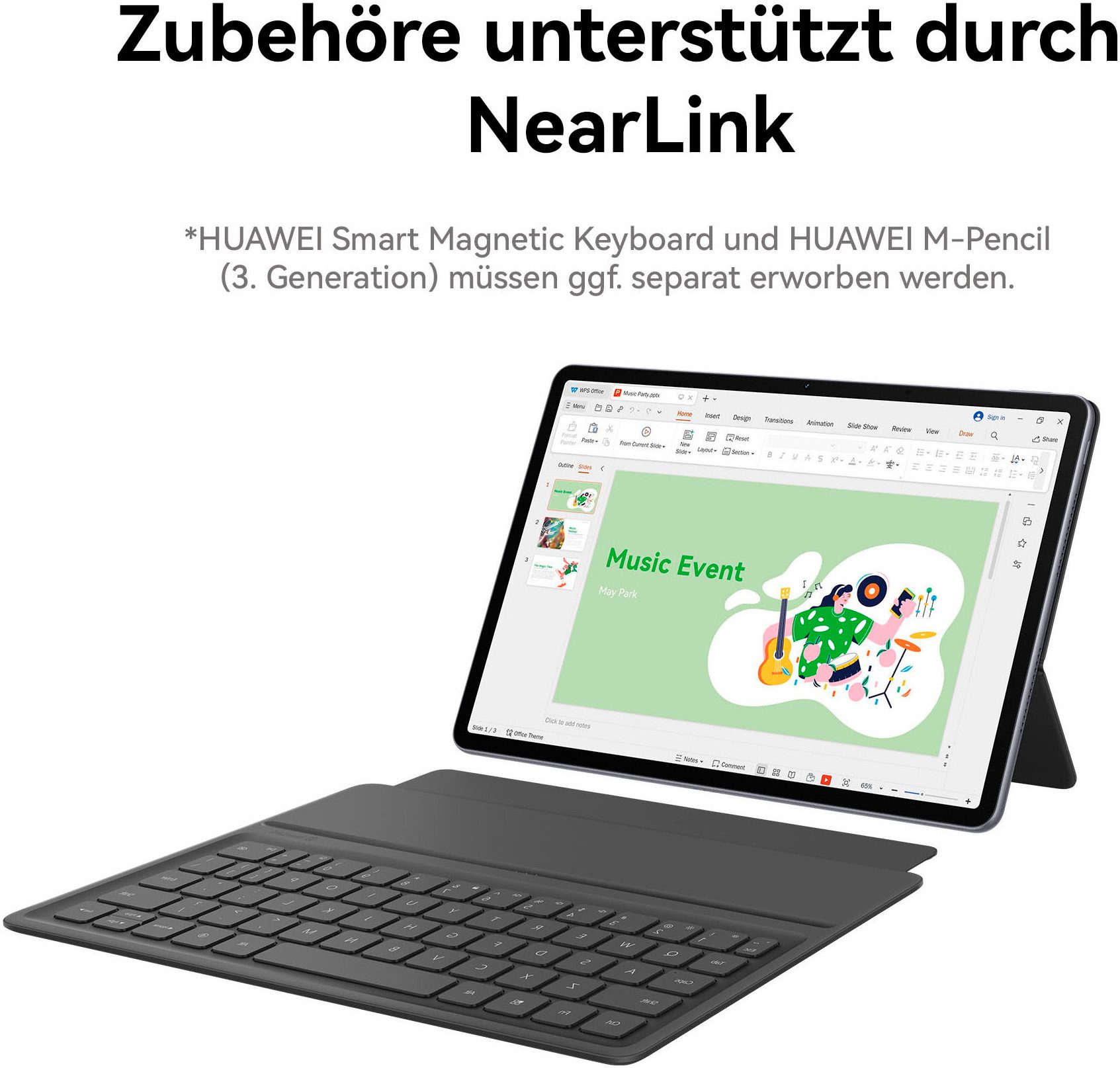 Huawei Tablet Matepad 11.5 S, 11,5", HarmonyOS, 2k fullview display, wifi 6, 8 gb + 256 gb
