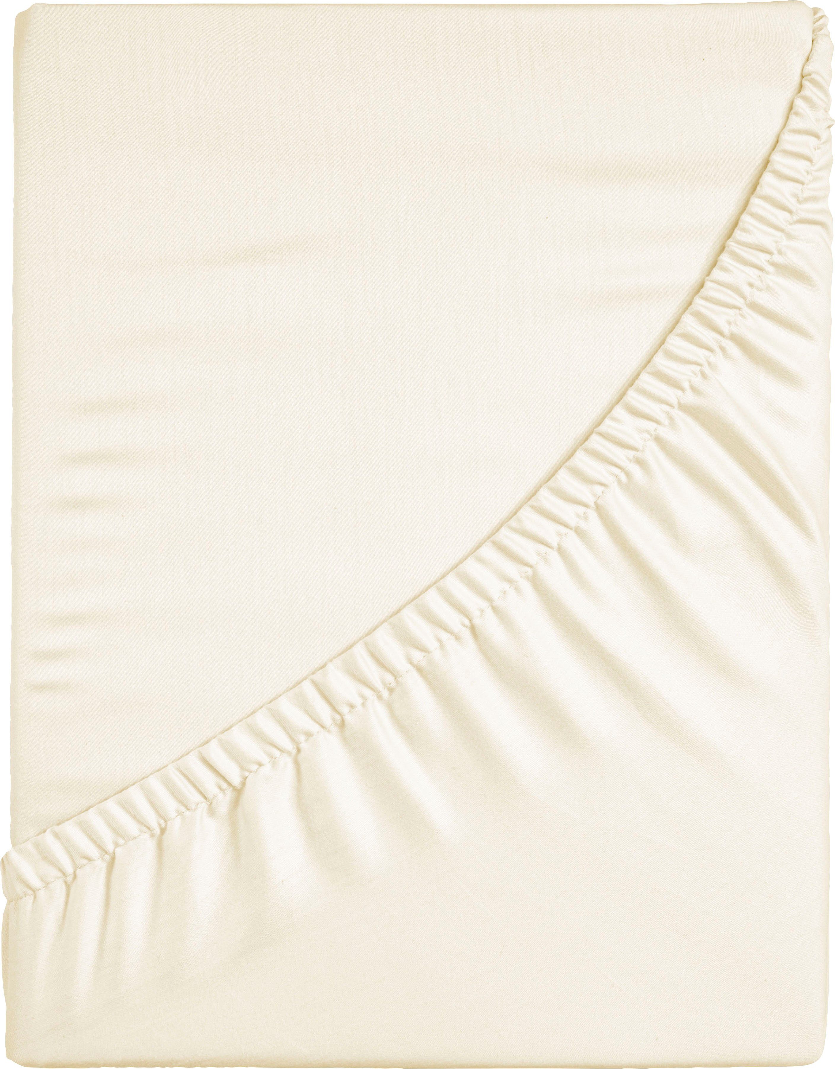 CASATEX Hoeslaken Jersey/elastaan (1 stuk) hoeslakens maat 140-160 cm x 200-220 cm bruin