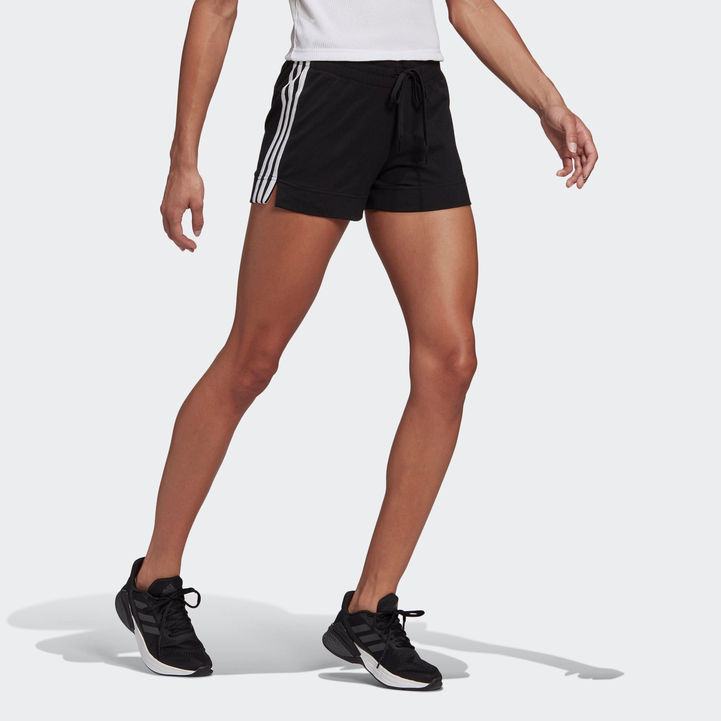 adidas Sportswear Short ESSENTIALS SLIM 3-STRIPES (1-delig)