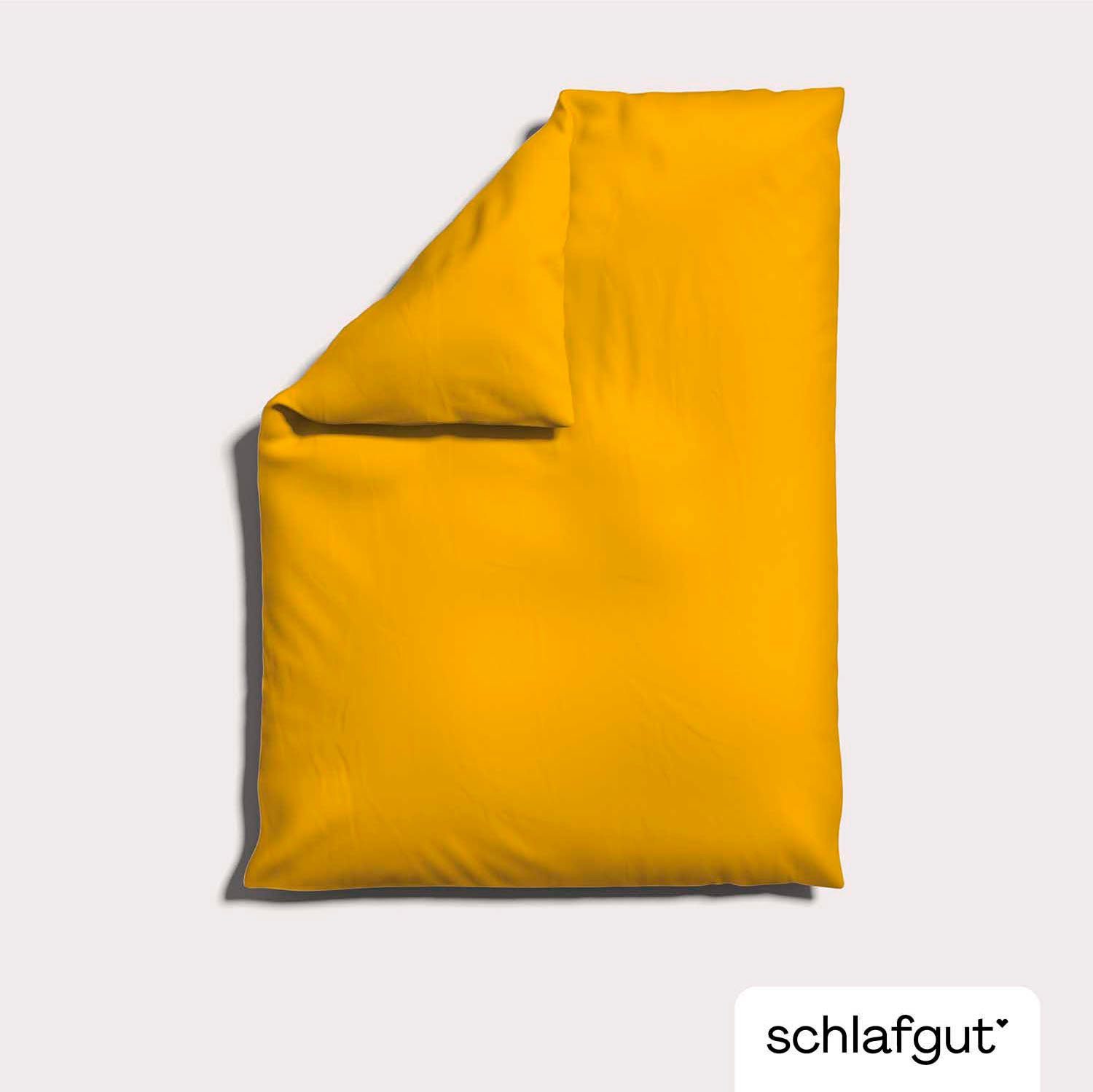 Schlafgut Dekbedovertrek Woven Satin bijzonder dicht geweven, mix & match: bijpassende kussenhoes verkrijgbaar (1 stuk)