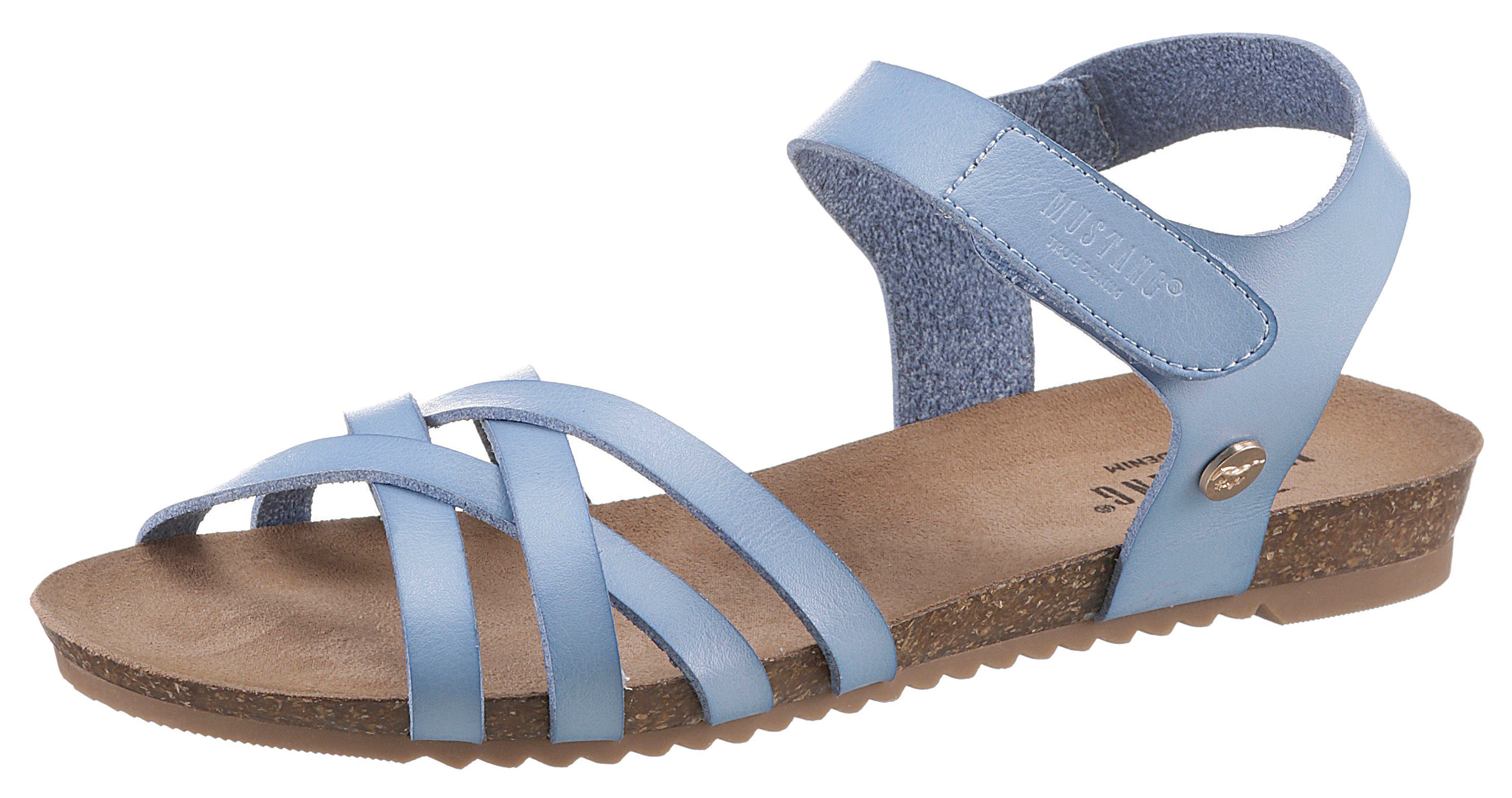 Mustang Shoes Sandalen zomerschoen, sandaal, klittenbandschoen, met klittenbandjes