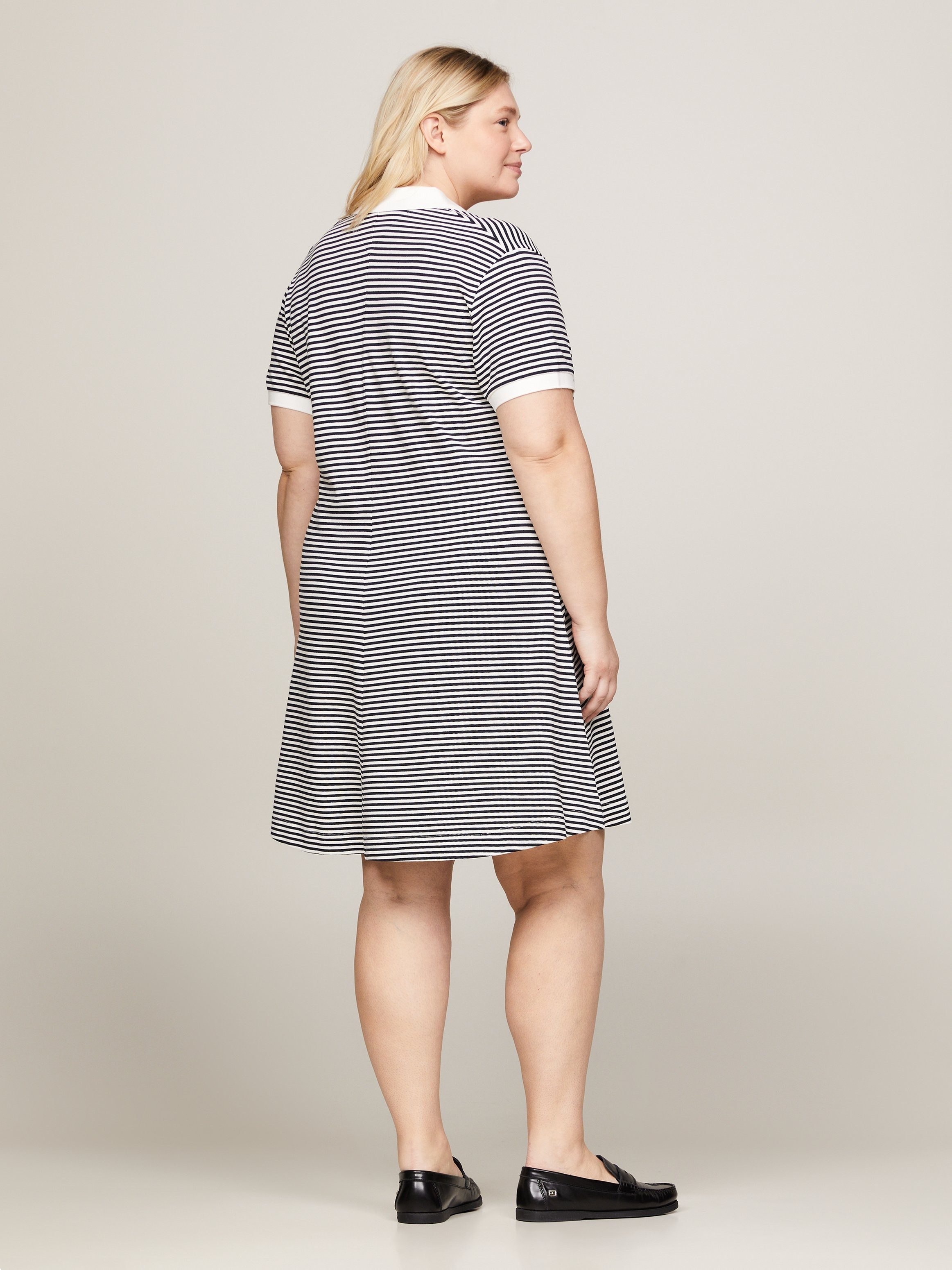 Tommy Hilfiger Curve Polojurk CRV OPEN PLACKET F&F LY POLO DRS