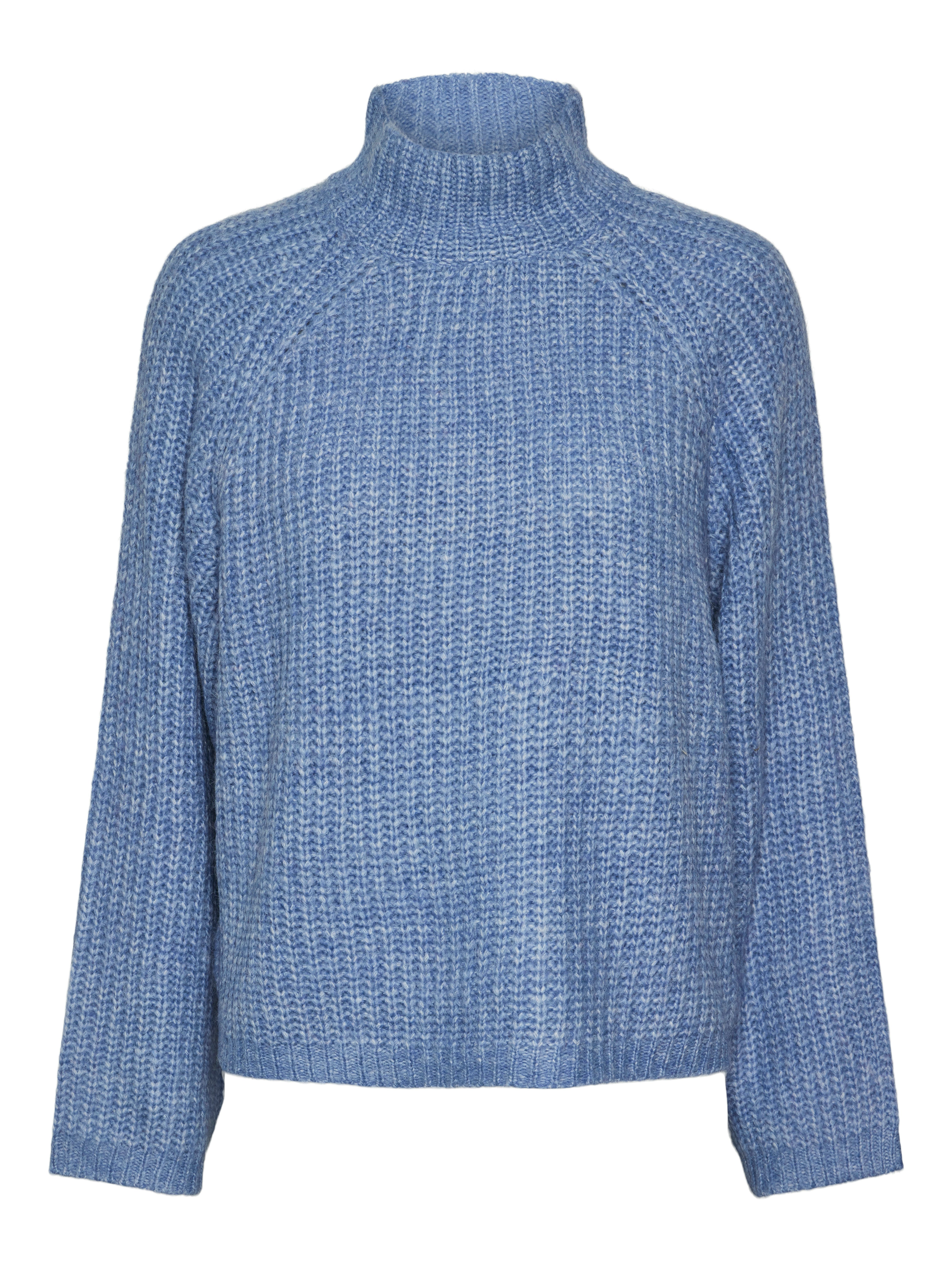 pieces Gebreide trui PCNELL LS HIGH NECK KNIT NOOS