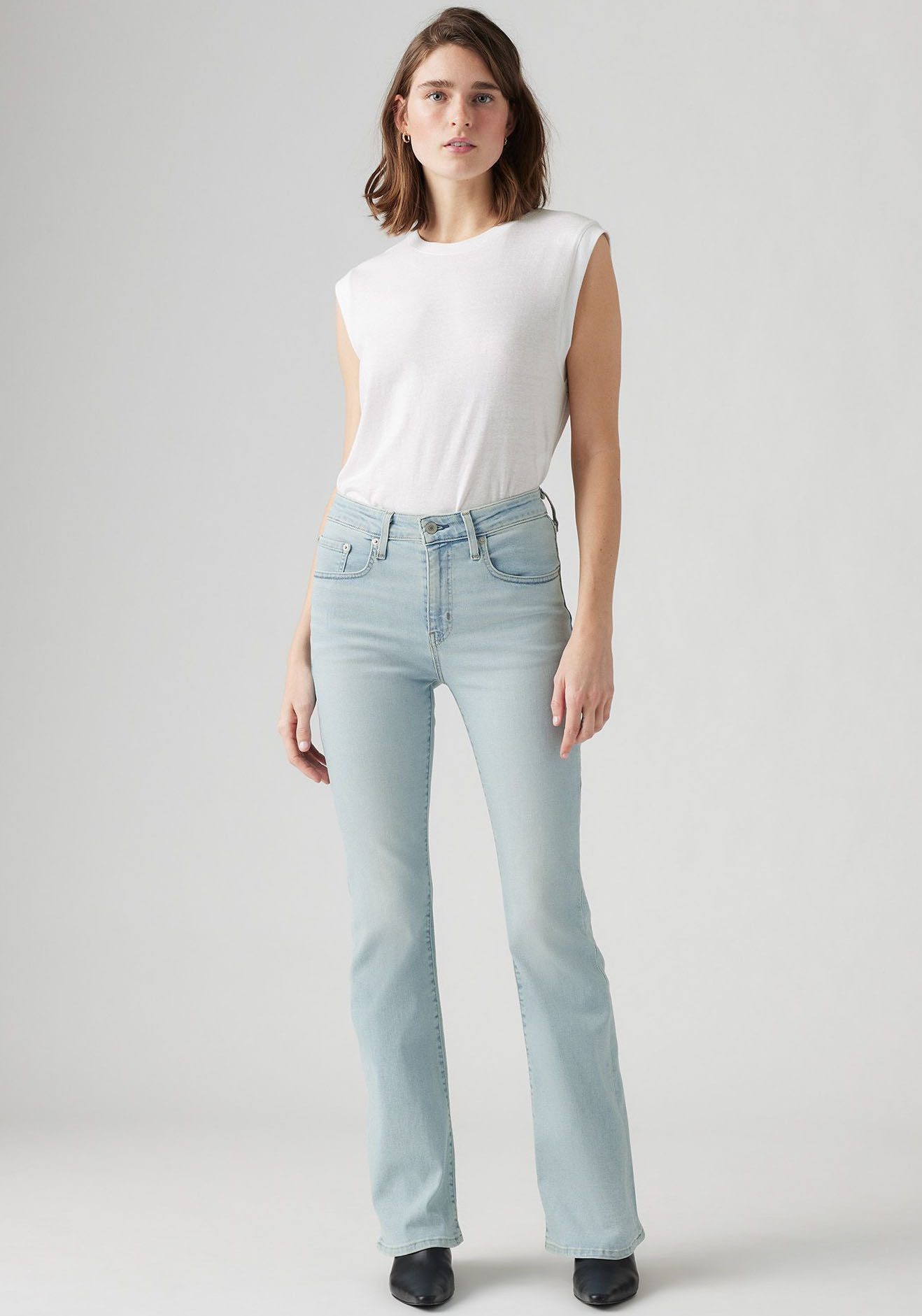 Levi's® Wijd uitlopende jeans 726 HR FLARE