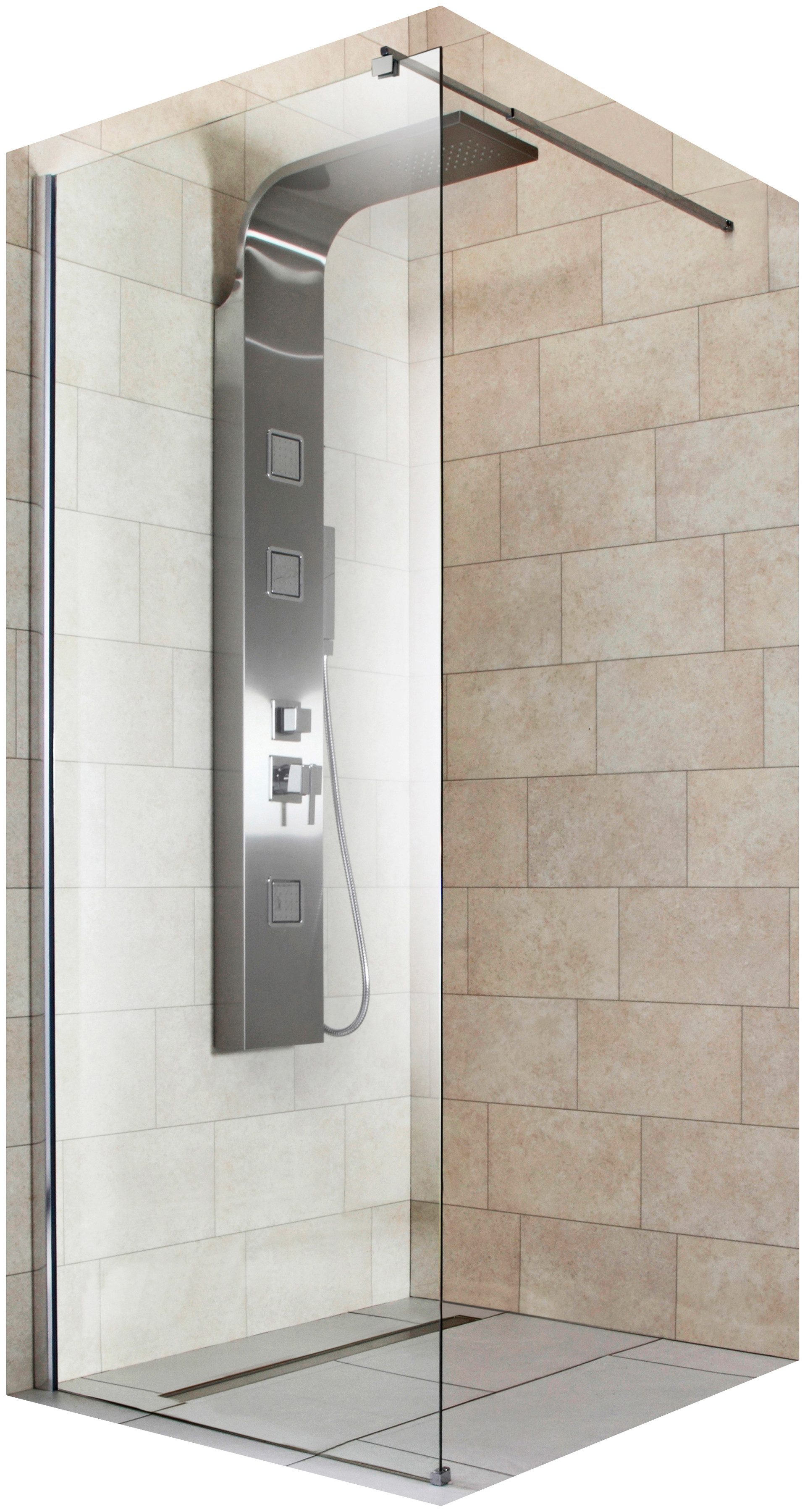 welltime Walk-in-douche Tropea light