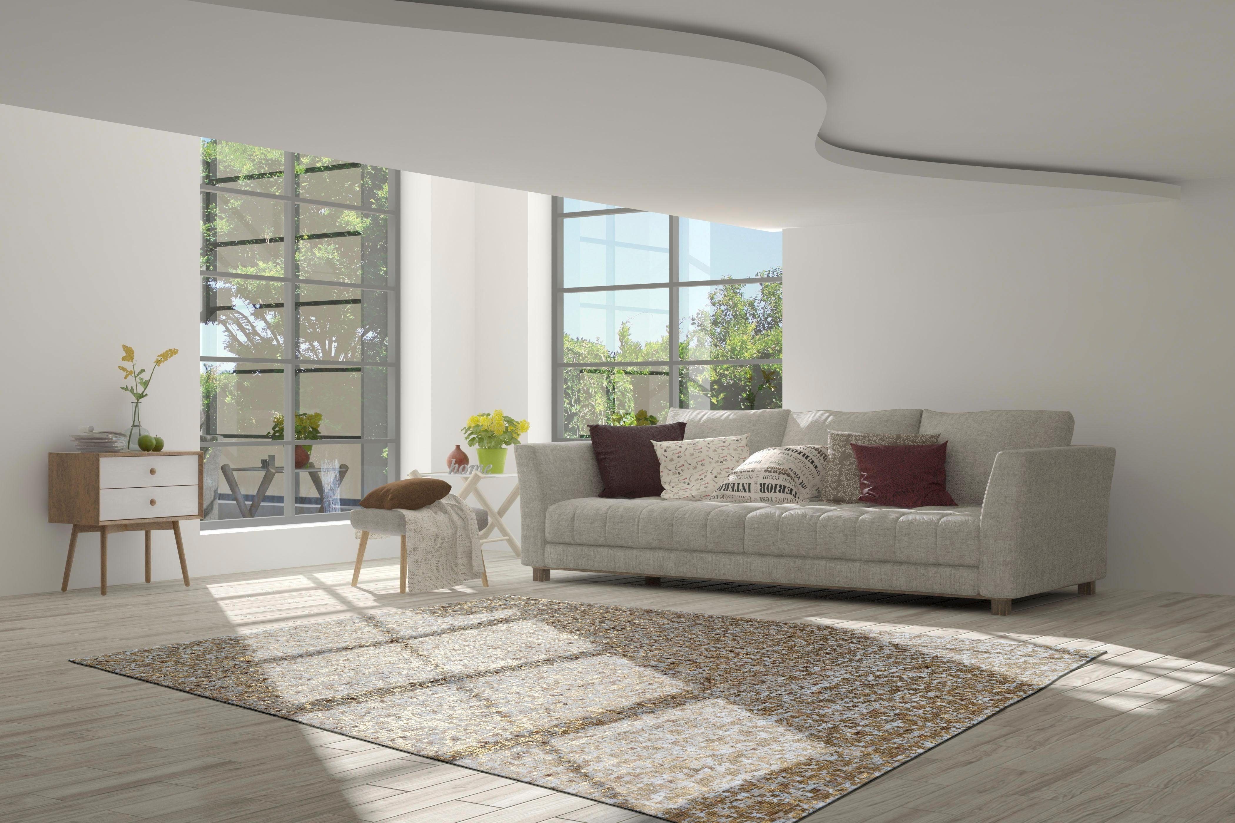 calo-deluxe Vachtvloerkleed Vezzana 615 echte runderhuid, woonkamer