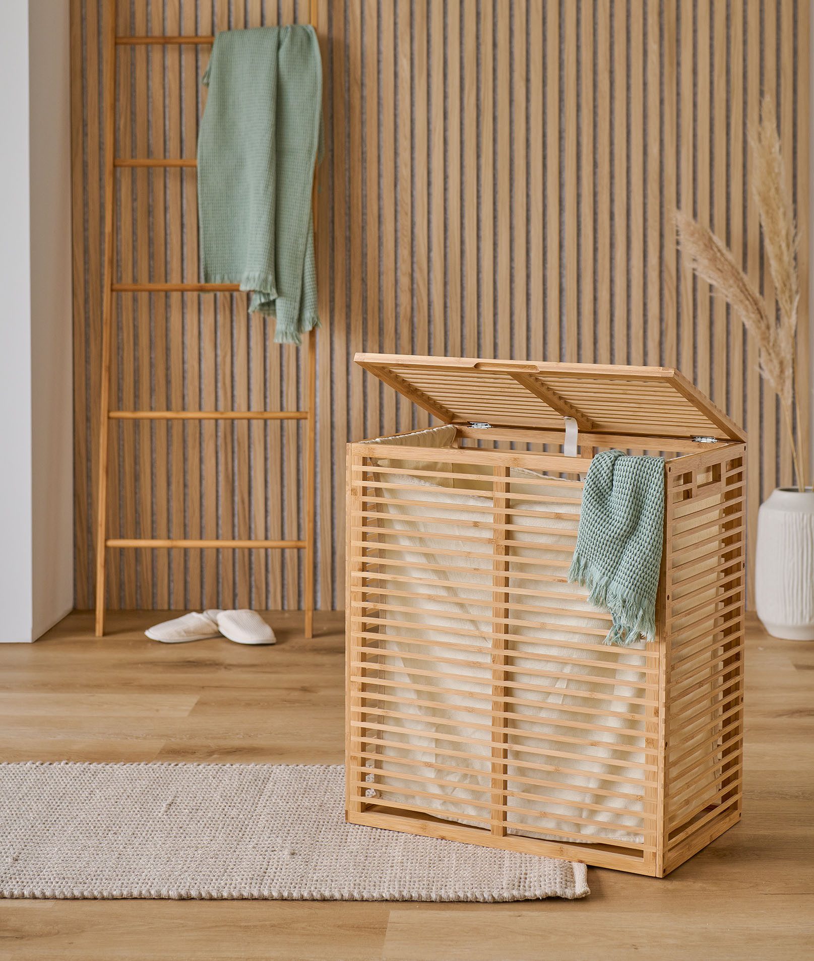 Zeller Present Wasmand hoogwaardig van bamboe