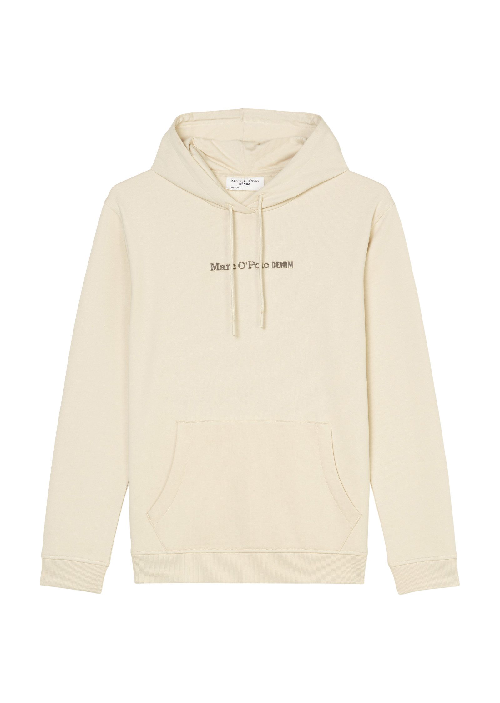 Marc O'Polo DENIM Hoodie met contrastkleurig geborduurd logo