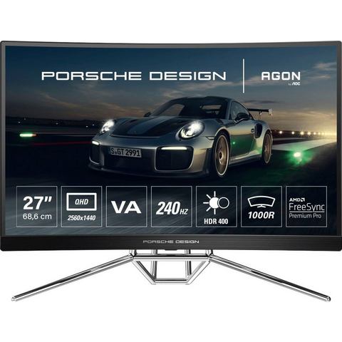 AOC Gaming PD27 LED display 68,6 cm (27 ) 2560 x 1440 Pixels 2K Ultra HD Zwart