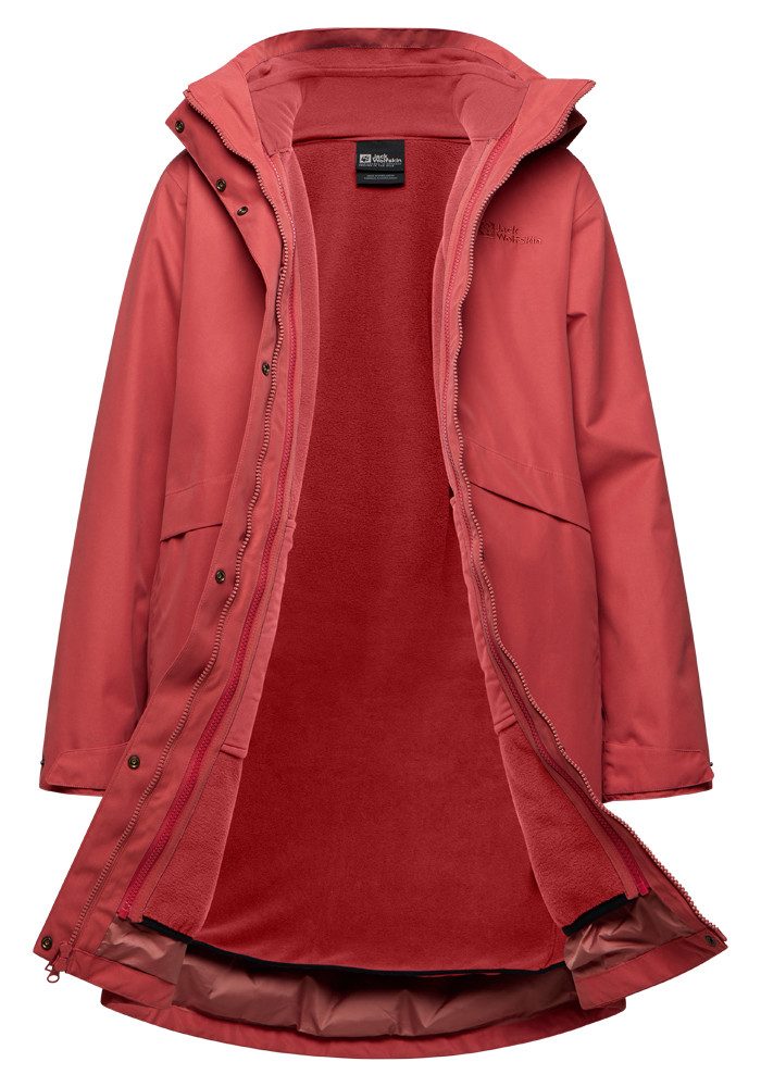 Jack Wolfskin Functionele 3-in-1-jas BAYLIGHT 3IN1 COAT W