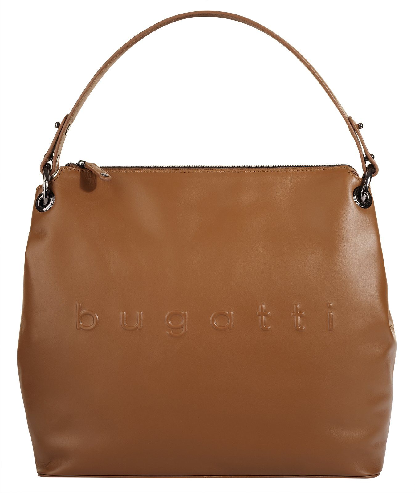 Bugatti Tas Daphne echt leder dames tassen maat Onesize bruin