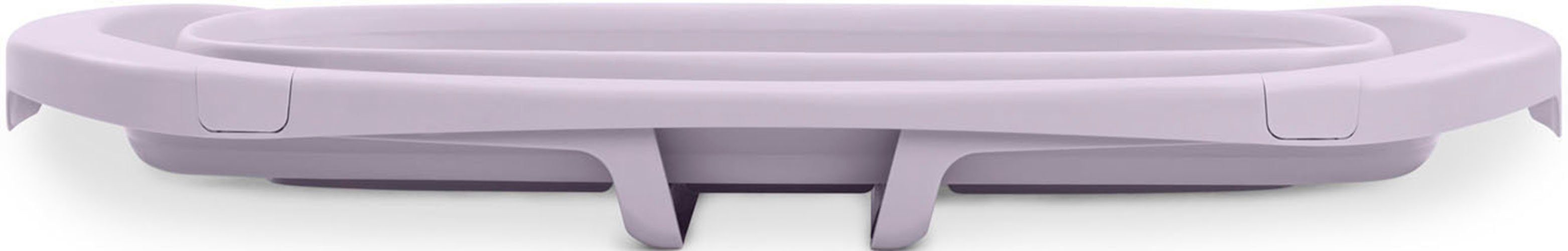 Hauck Babybadje Wash N Fold M, Lavender Vouwbad met watertemperatuurmeting aan de afvoerstop