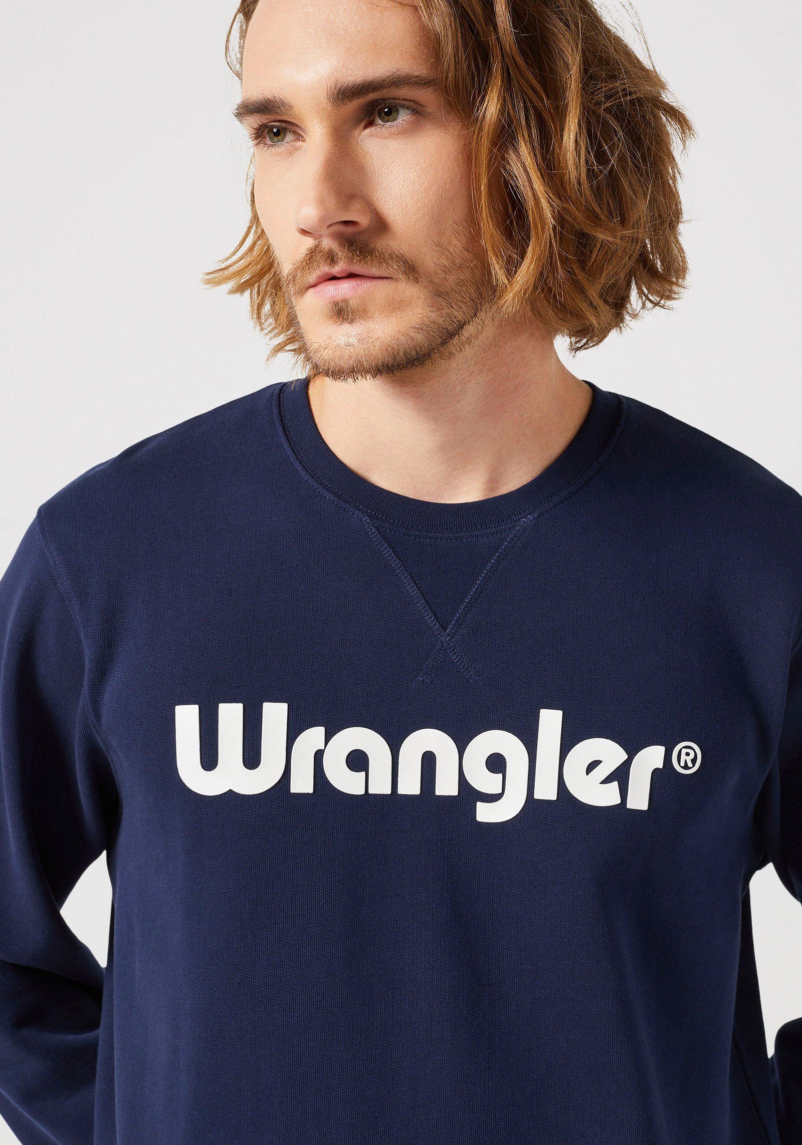 Wrangler Sweatshirt LOGO CREW