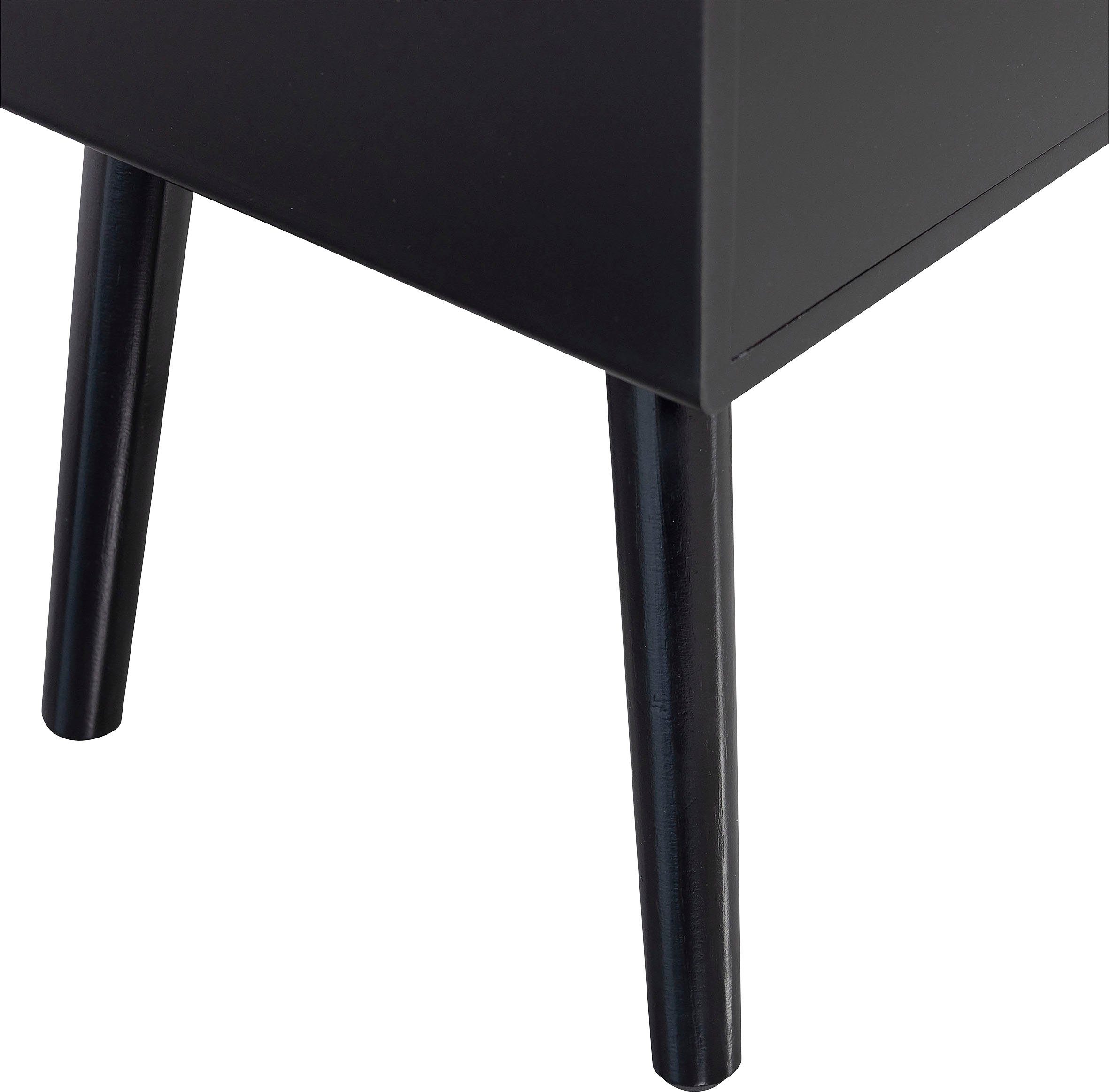 WOOOD Nachtkastje Vienna inclusief eenvoudige wandbevestiging, h 53 cm x b 36 cm