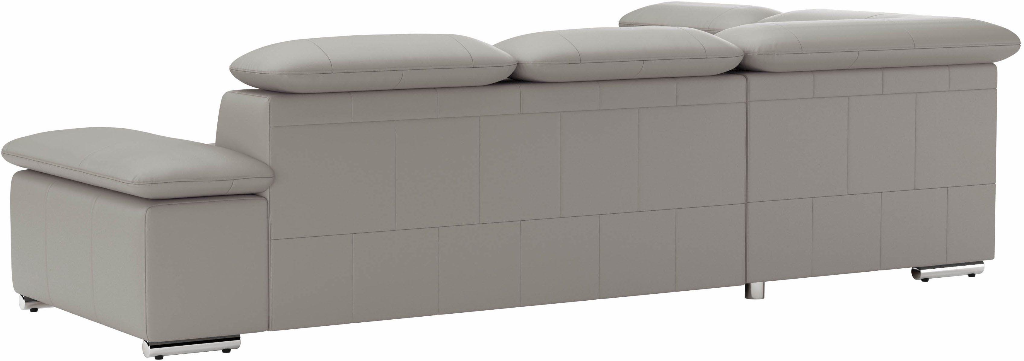 sit&more Hoekbank Valentine, L-vorm, arm- en hoofdeinstelling