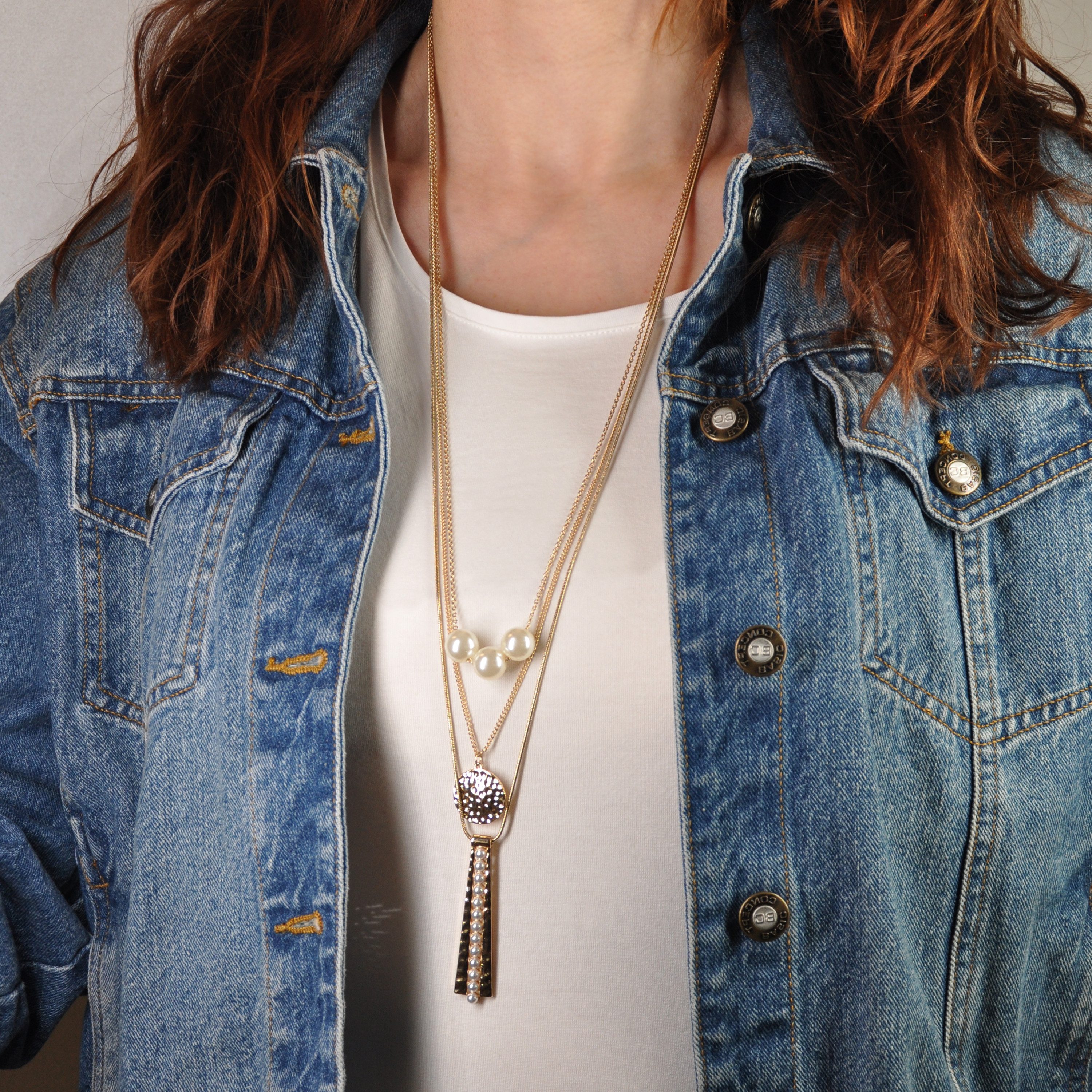 Firetti Lange ketting Sieraden cadeau Multi-Row lange ketting