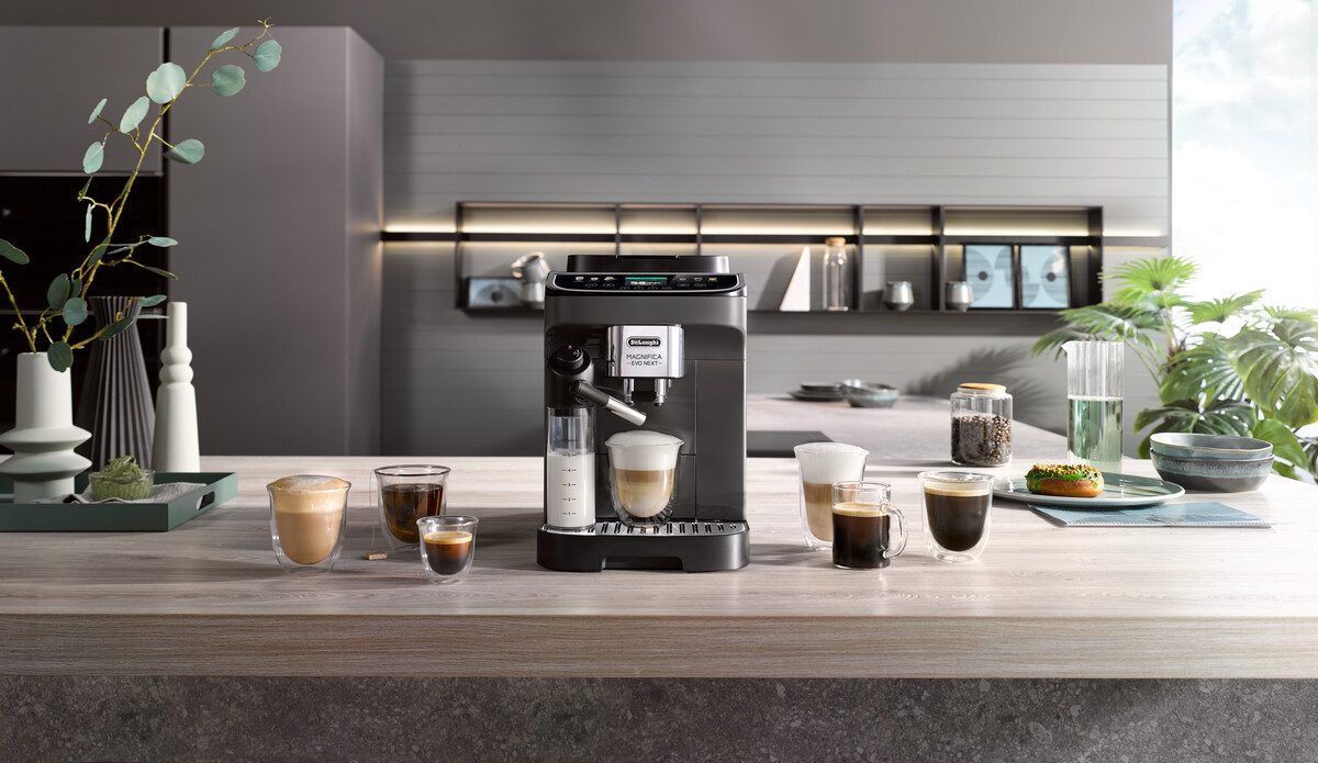 De'Longhi Volautomatisch koffiezetapparaat Magnifica Evo Next ECAM310.60.GB, grau