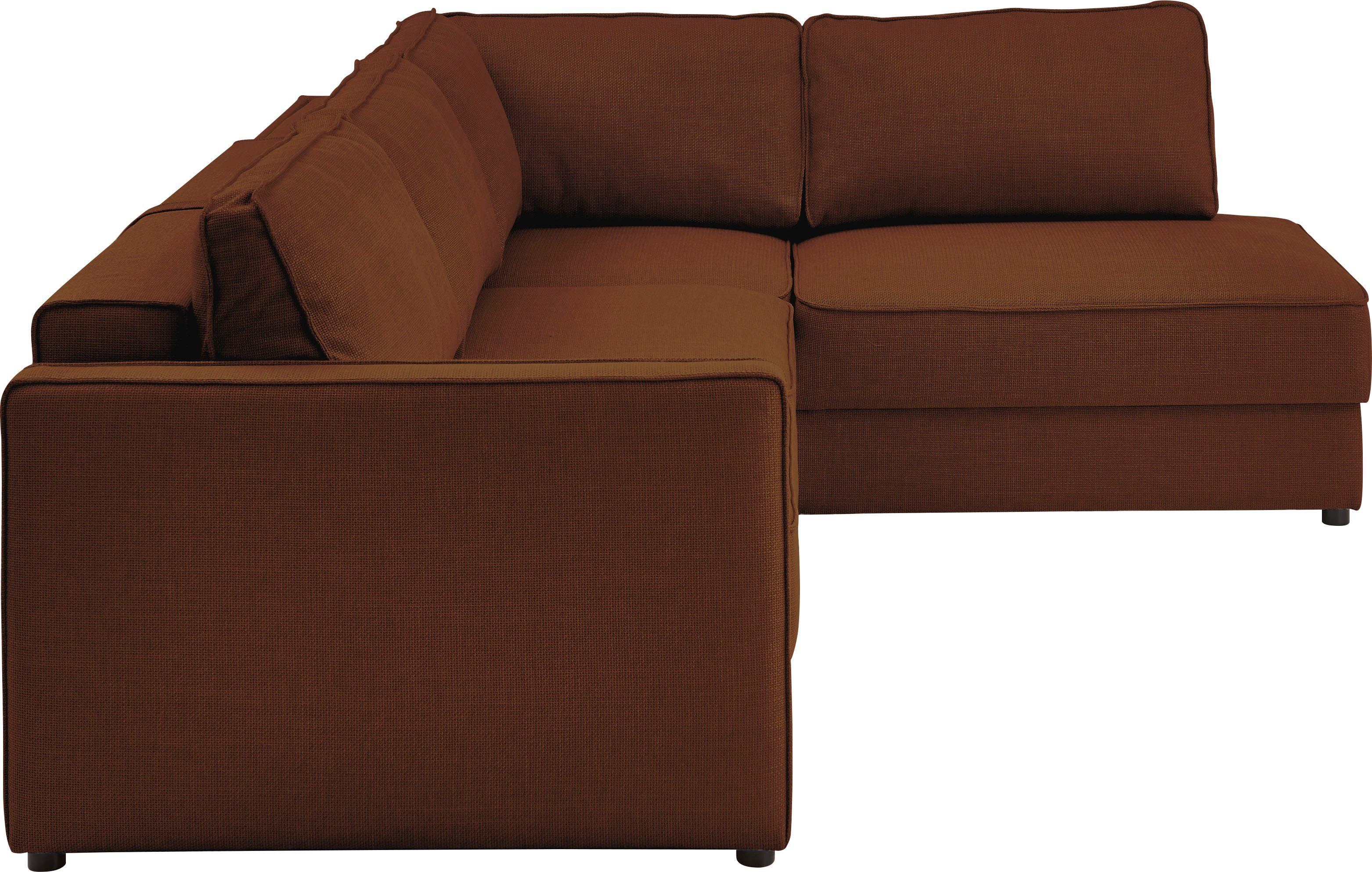ATLANTIC home collection Slaapbank Chill Hoekbank met slaapfunctie en bedlade