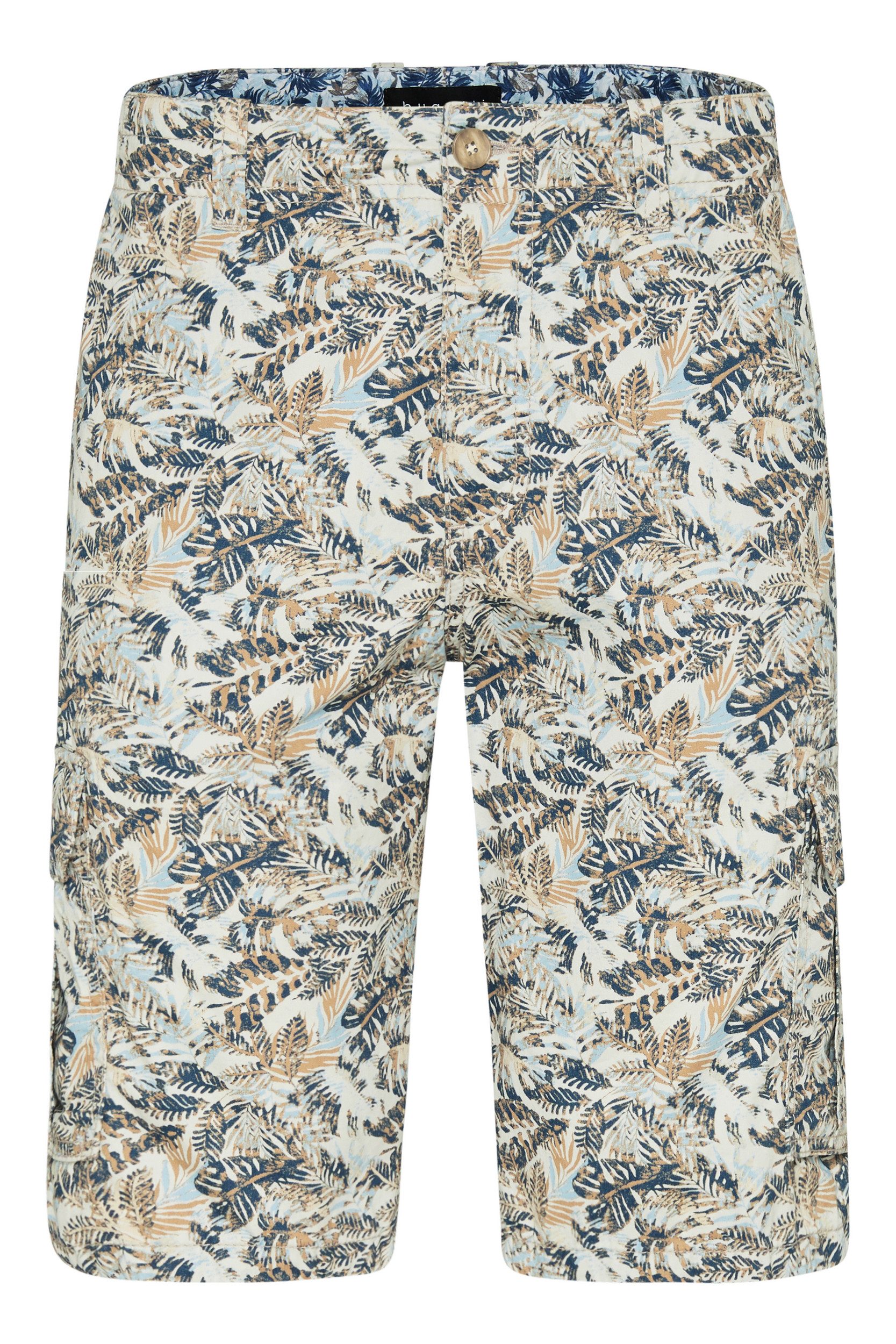 Bugatti Bermuda met grafische all-over print