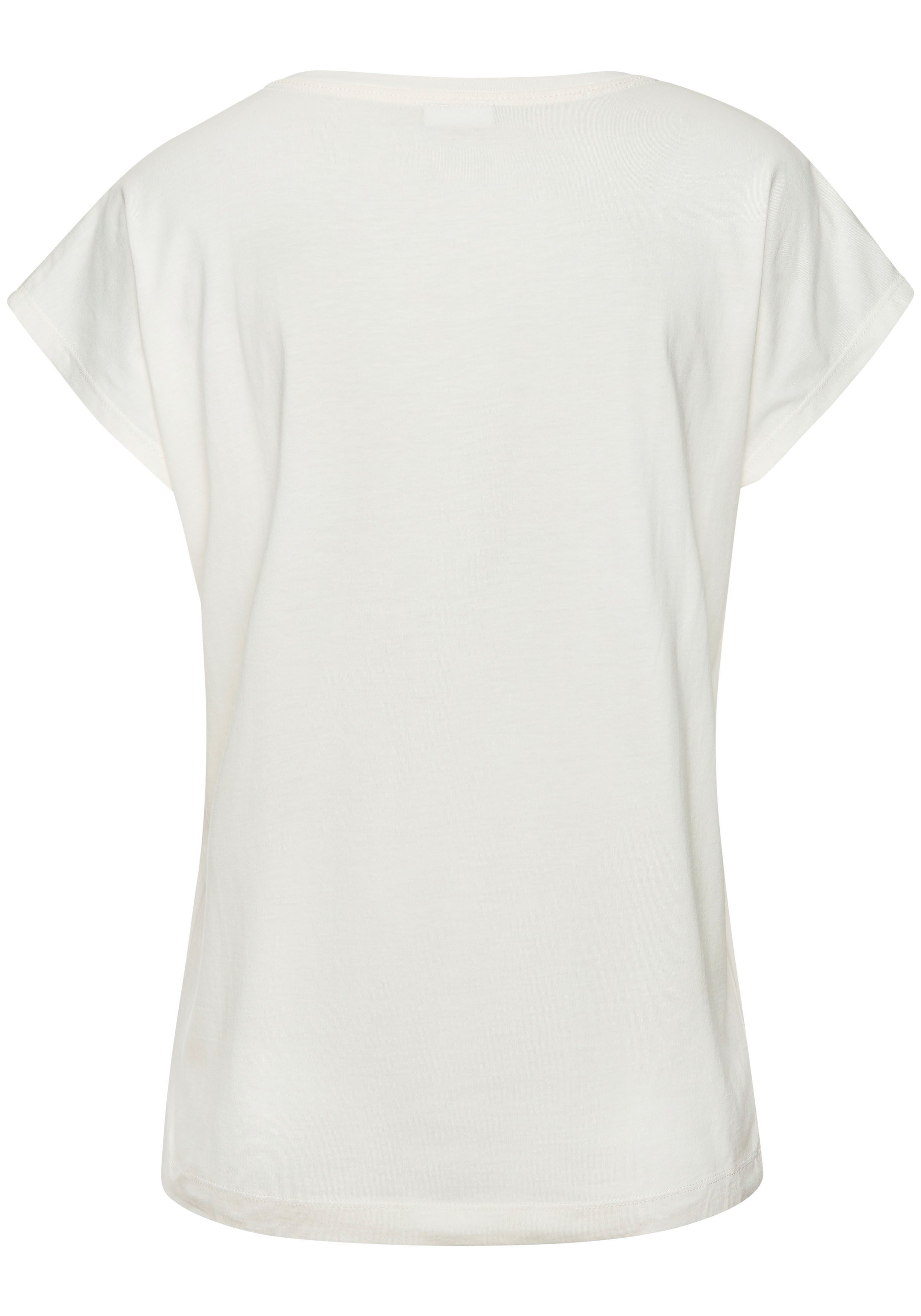Lascana Pyjama top met folieprint