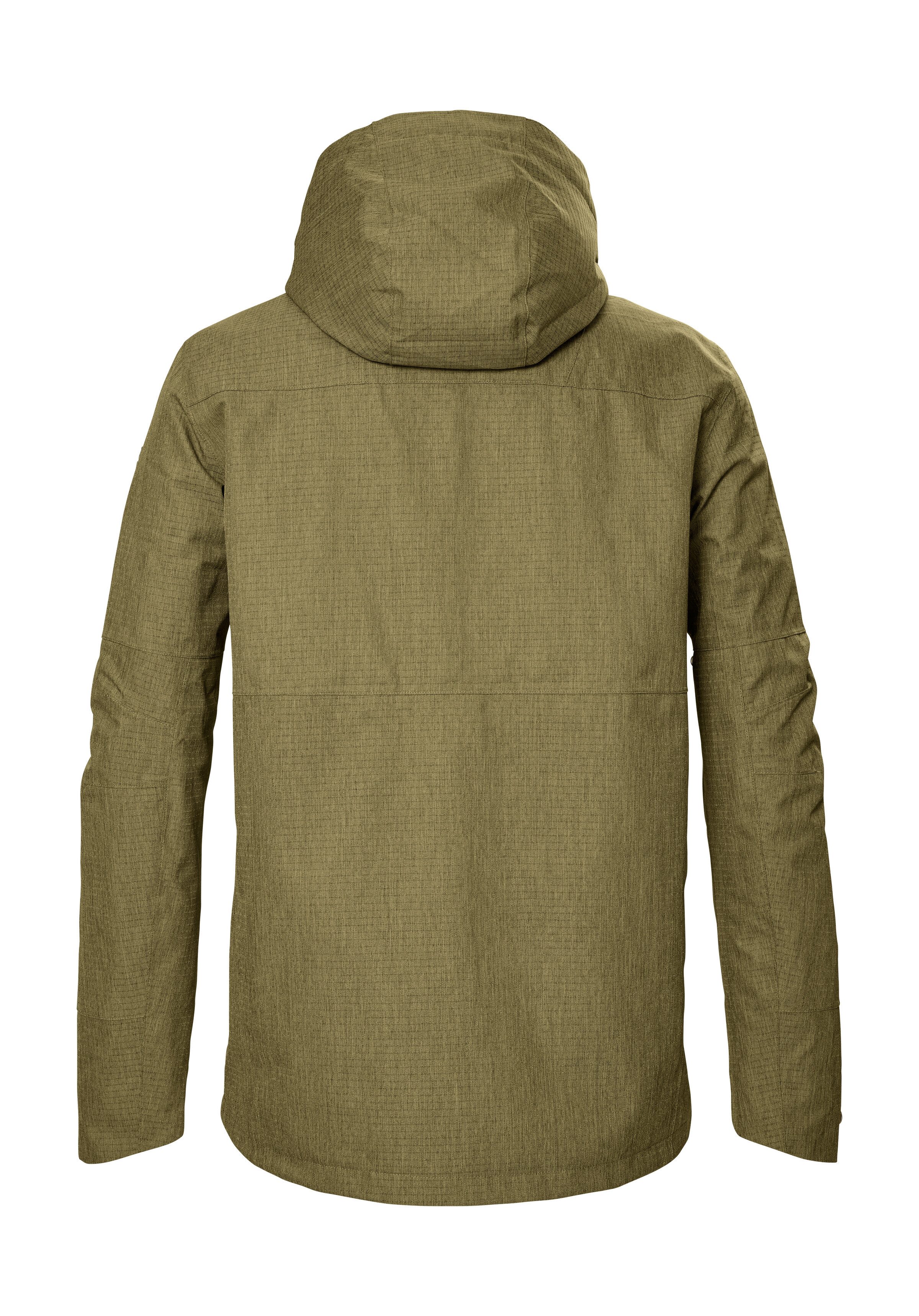 Killtec Outdoorjack KOS 74 MN JCKT wind- en waterdicht, ademend, pfas-vrij geïmpregneerd