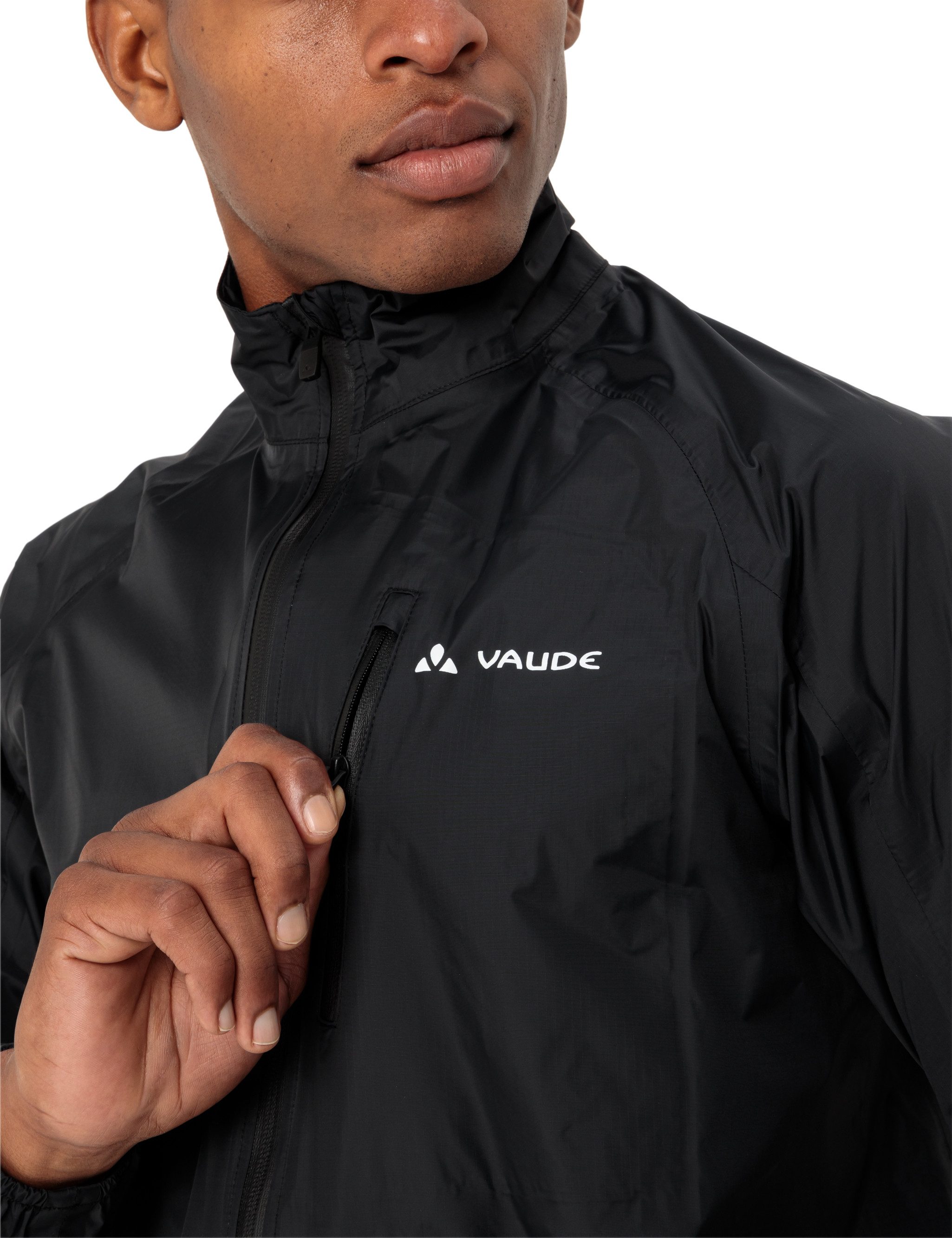 VAUDE Fietsjack MEN'S DROP JACKET III Waterdicht & winddicht & ademend (1 stuk)
