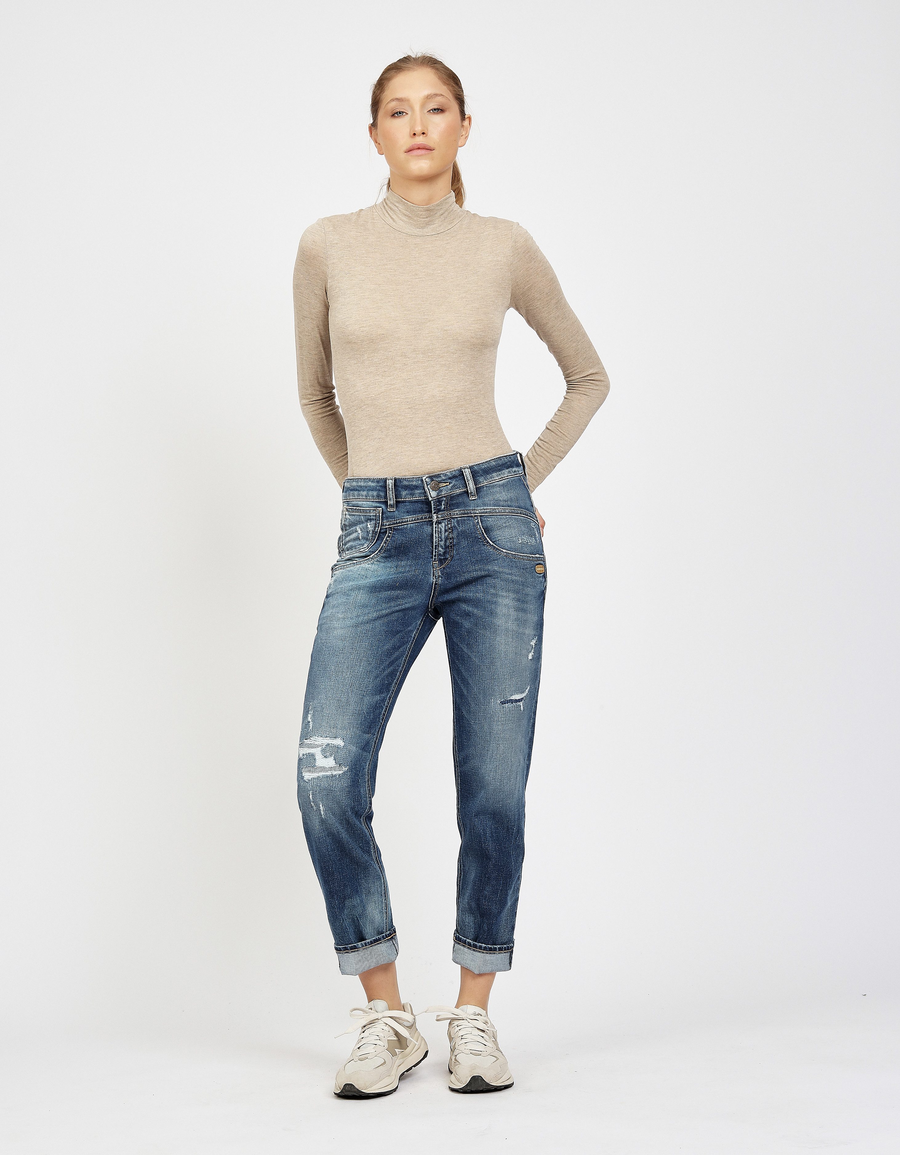 GANG Loose fit jeans 94BO CROPPED