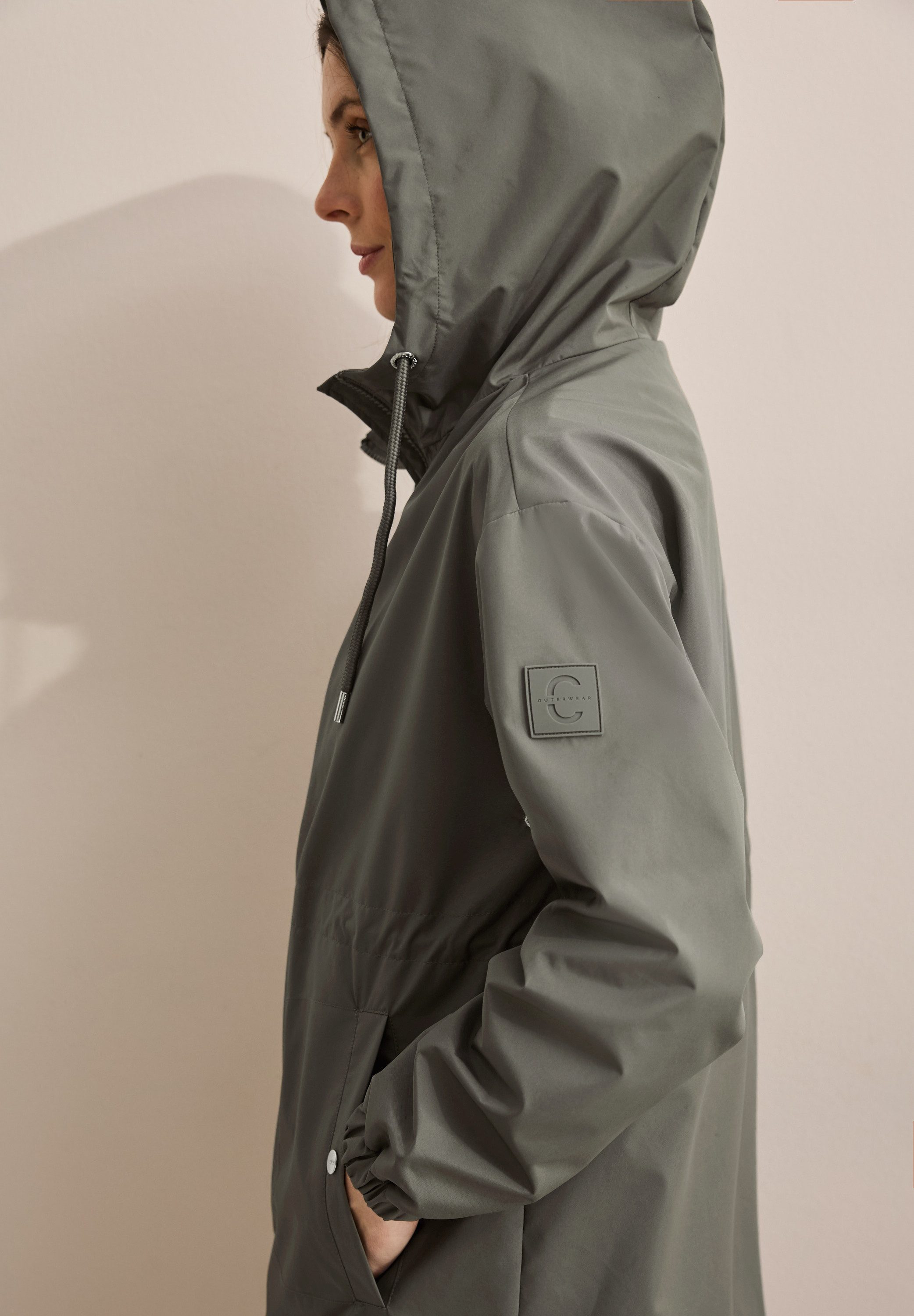 Cecil Anorak capuchon met rijgkoord
