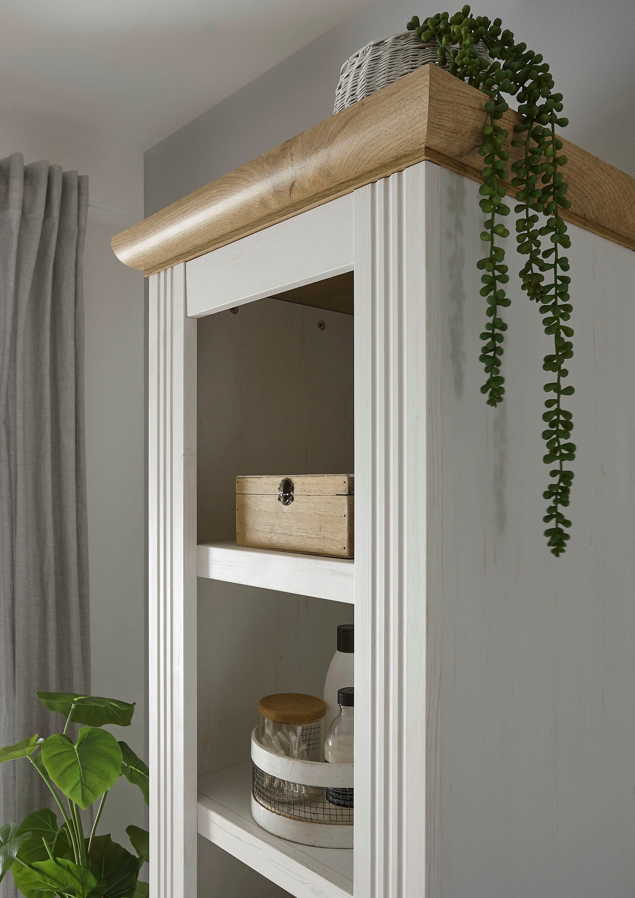 Home affaire Badkamerserie WESTMINSTER, Bad im Landhausstil, 5-teiliges Badezimmer in romantische rustieke stijl, exclusief by otto (5-delig)