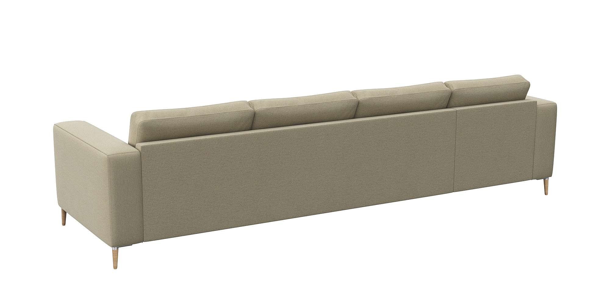 FLEXLUX Hoekbank Fiore, super comfortabel door hoogwaardige zitconstructie met koudschuim