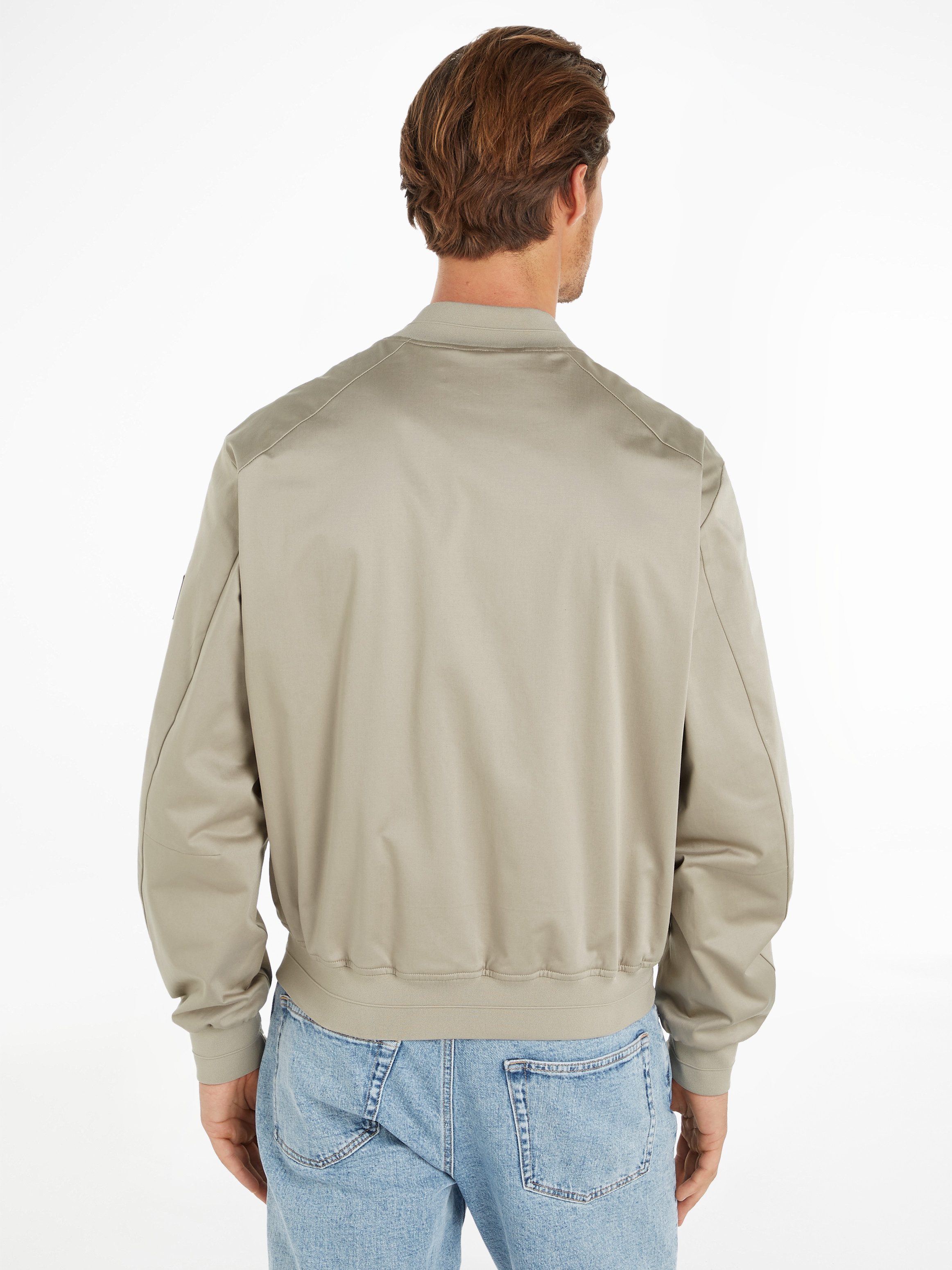 Calvin Klein Jack in collegestijl SATEEN STRETCH HERO BOMBER