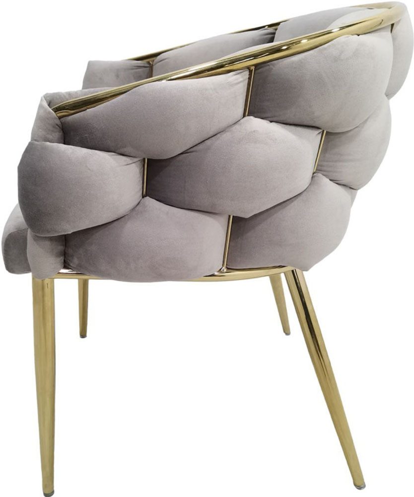 Kayoom Stoel Grace 125 2-delige set, frame van ijzer, comfortabel gepolsterd (set, 2 stuks)