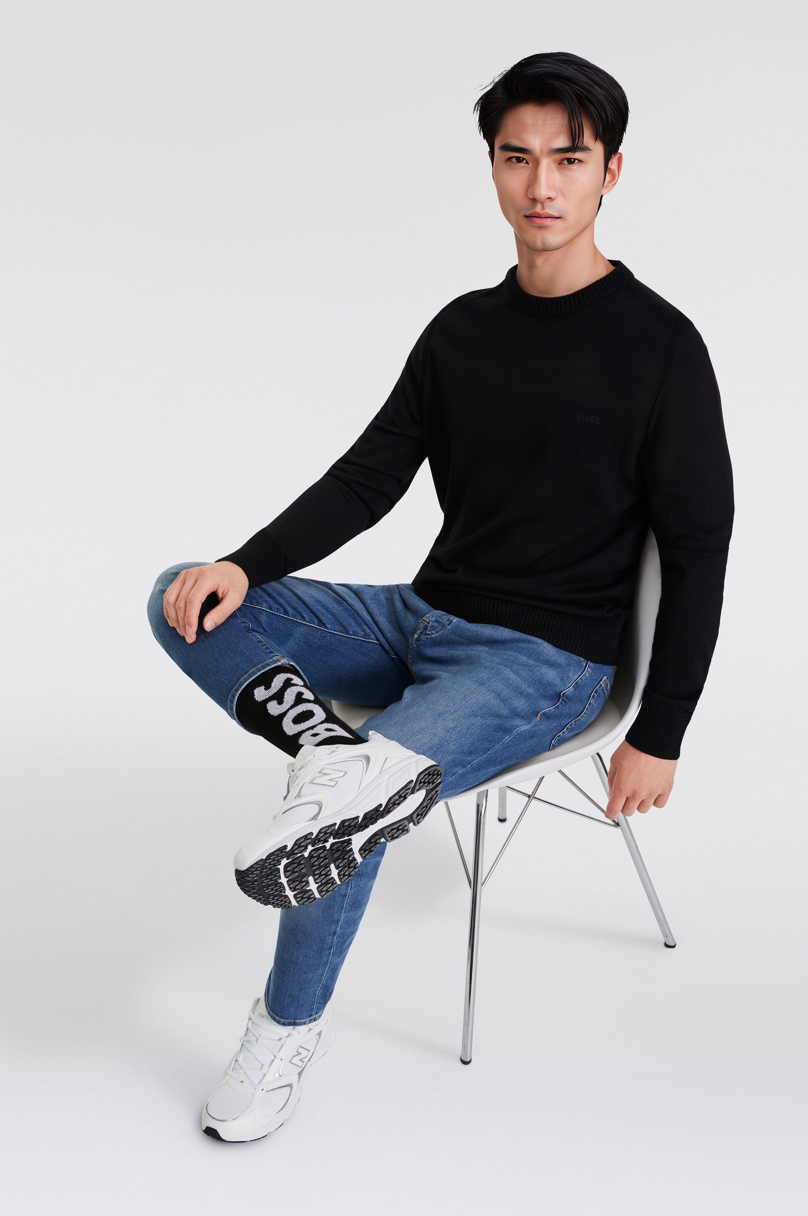 BOSS Sokken Limited Edition Unisex Speciale limited edition ter gelegenheid van de 75e verjaardag van OTTO unisex (3 paar Set van 3)