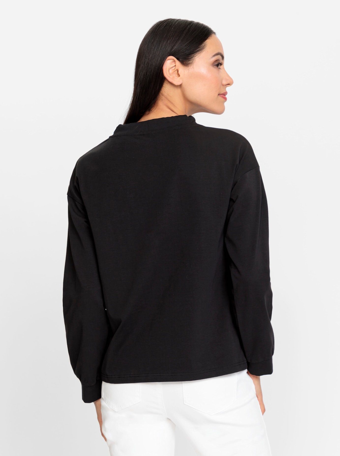 heine Shirt met lange mouwen Gedessineerd shirt (1-delig)