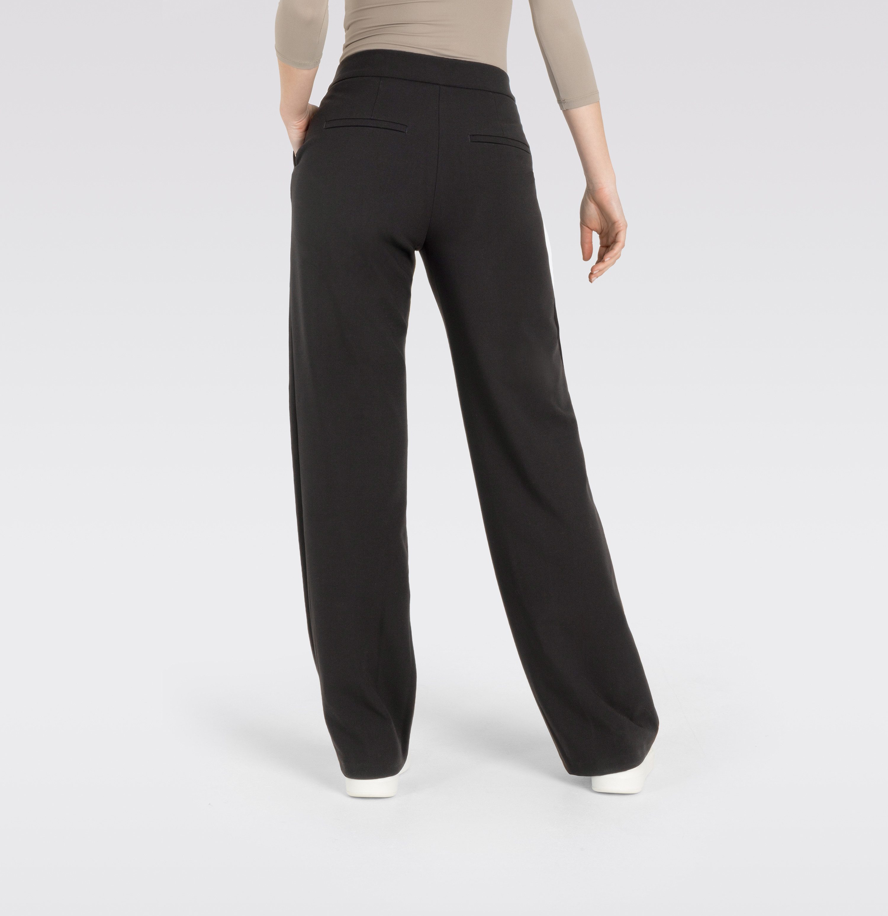 MAC Pantalon Chiara met visgraatdessin