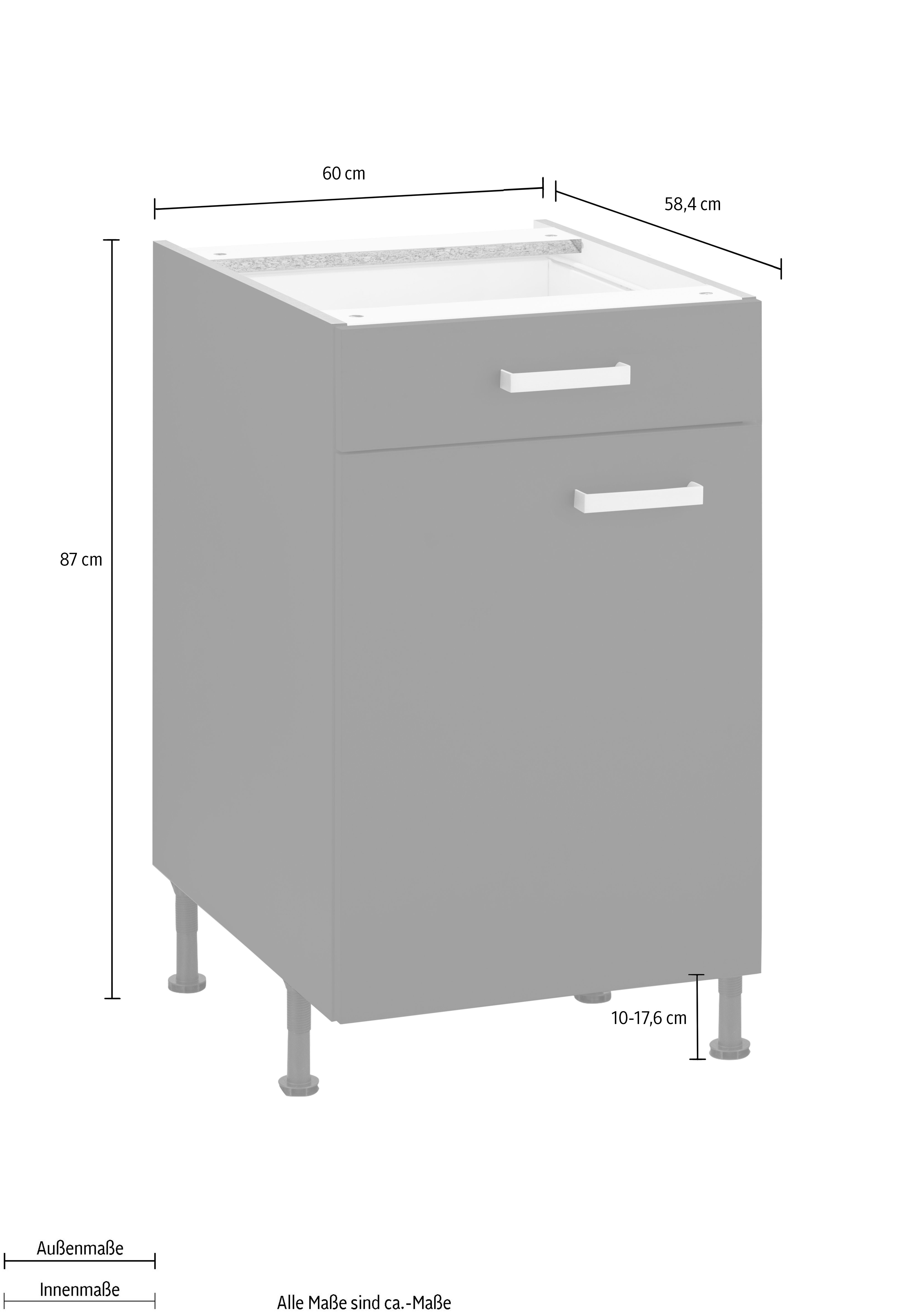 OPTIFIT Onderkast Parma Breedte 60 cm