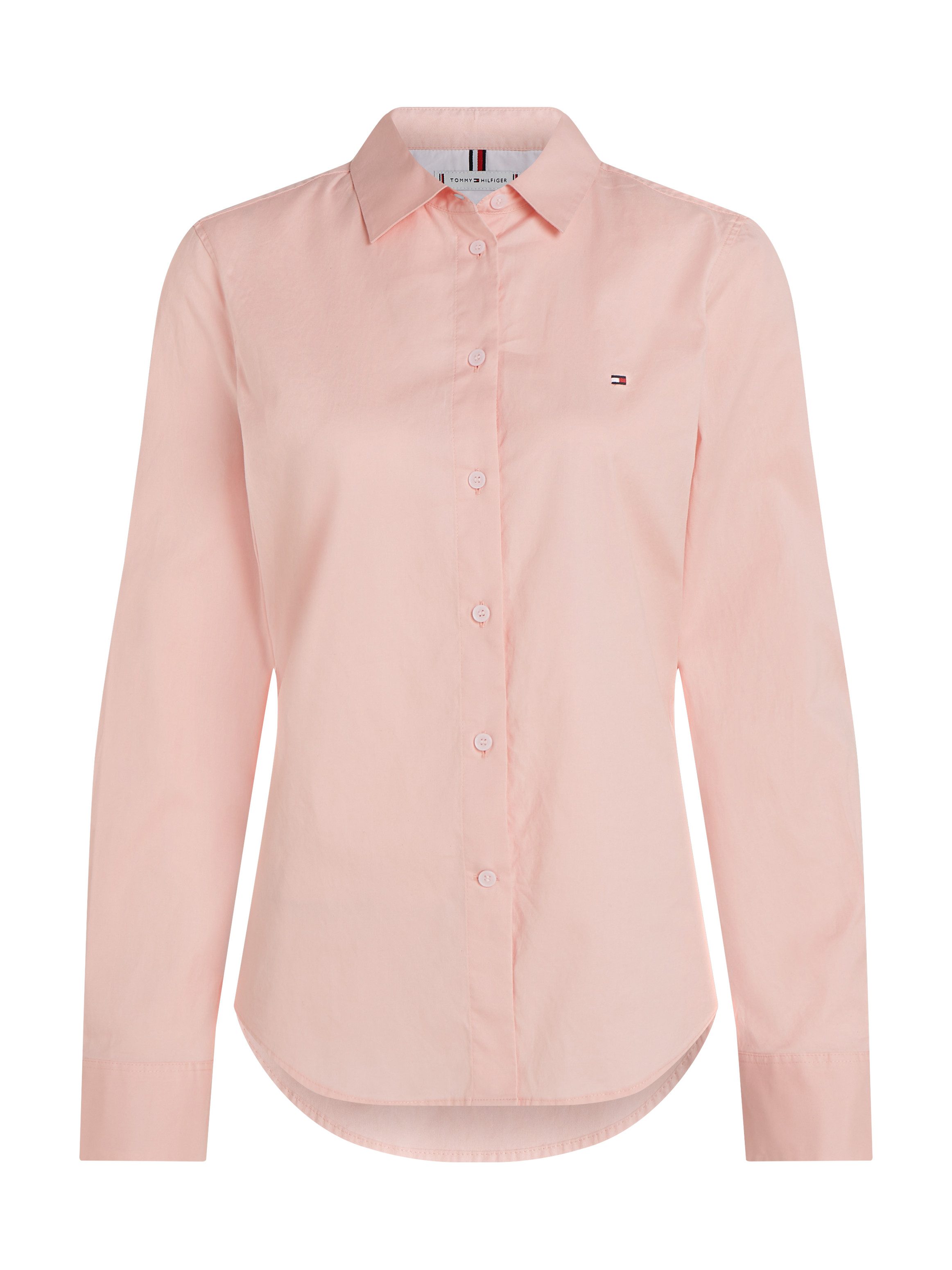 Tommy Hilfiger Overhemdblouse STRETCH OXFORD REGULAR SHIRT