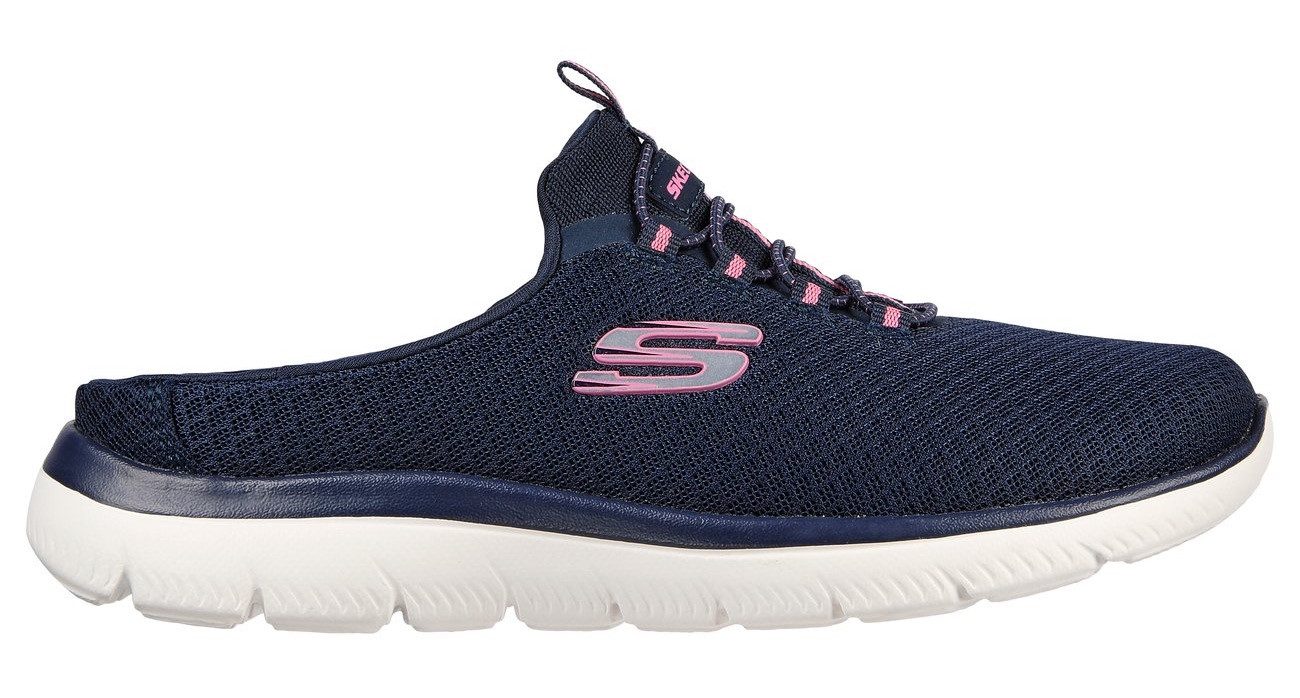 Skechers Sabots SUMMITS SWIFT STEP Zomerschoen, slippers, instapschoen in vegan uitvoering