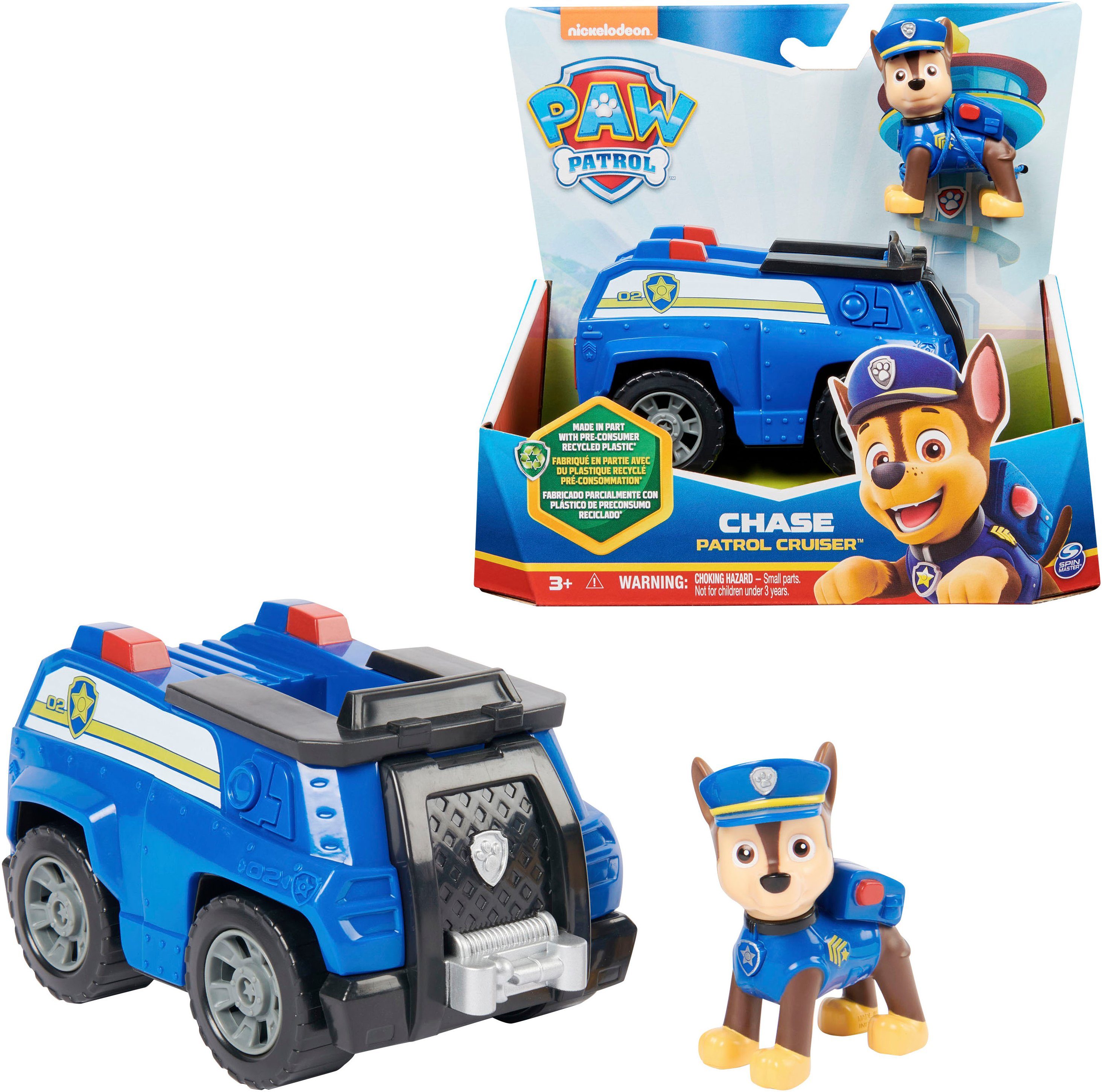 Spin Master Speelgoedauto Paw Patrol - Sust. Basic Vehicle Chase