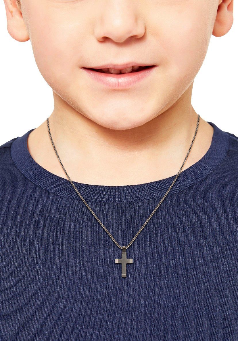s.Oliver RED LABEL Junior Ketting met hanger Kruis, 2035807 met zirkoon (synthetisch)