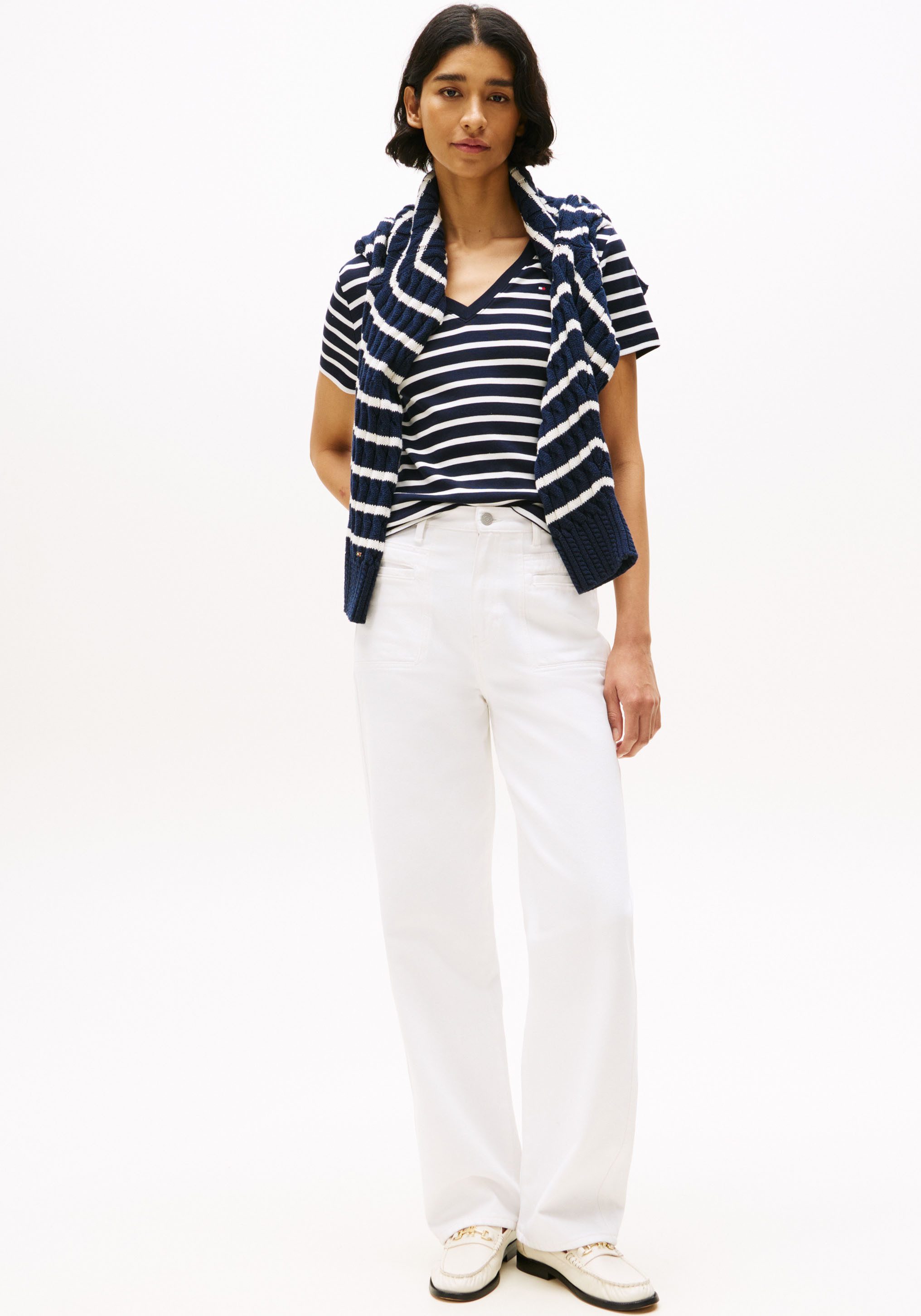 Tommy Hilfiger T-shirt met v-hals