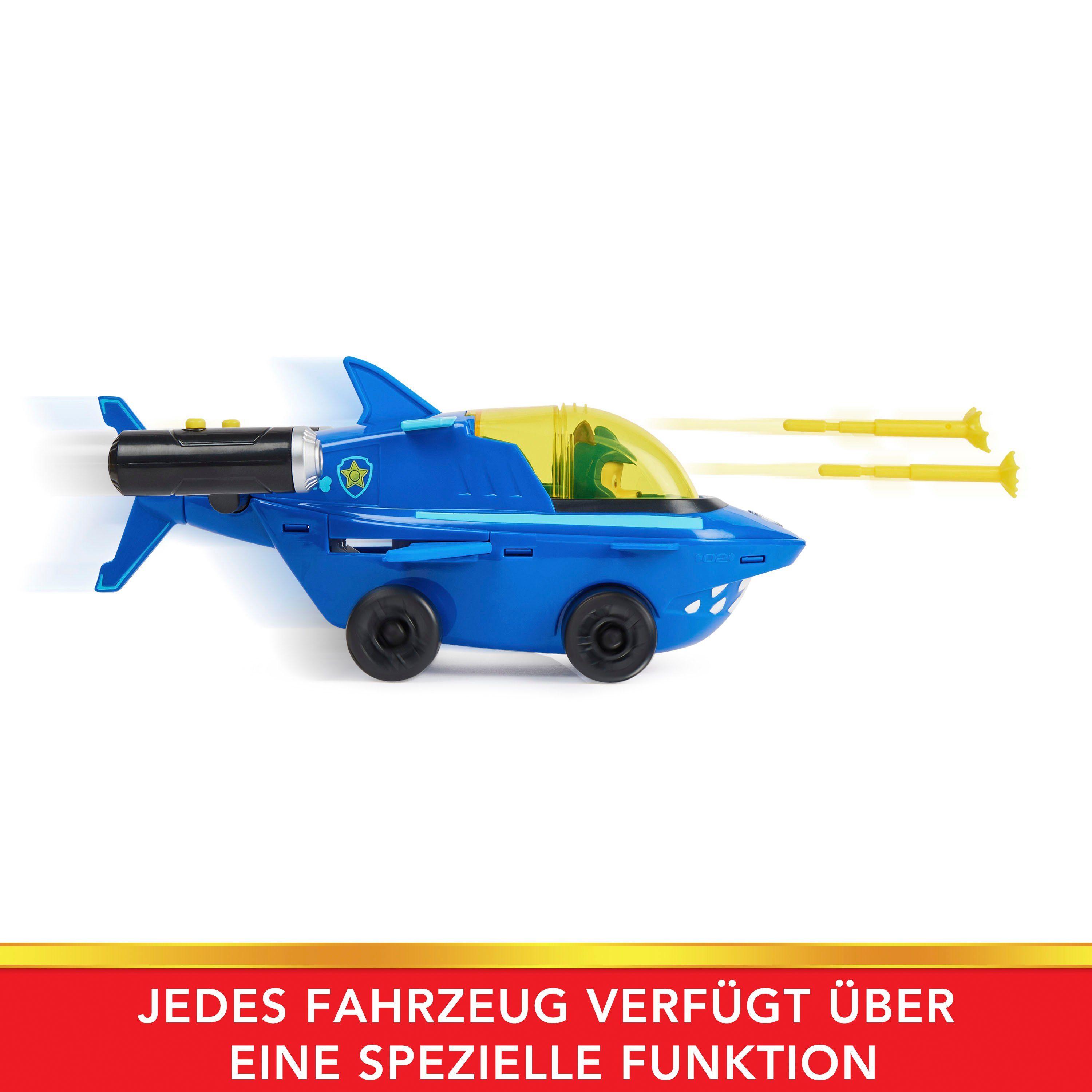 Spin Master Speelgoedauto Paw Patrol - Aqua Pups - Basic Themed Vehicles Solid Chase