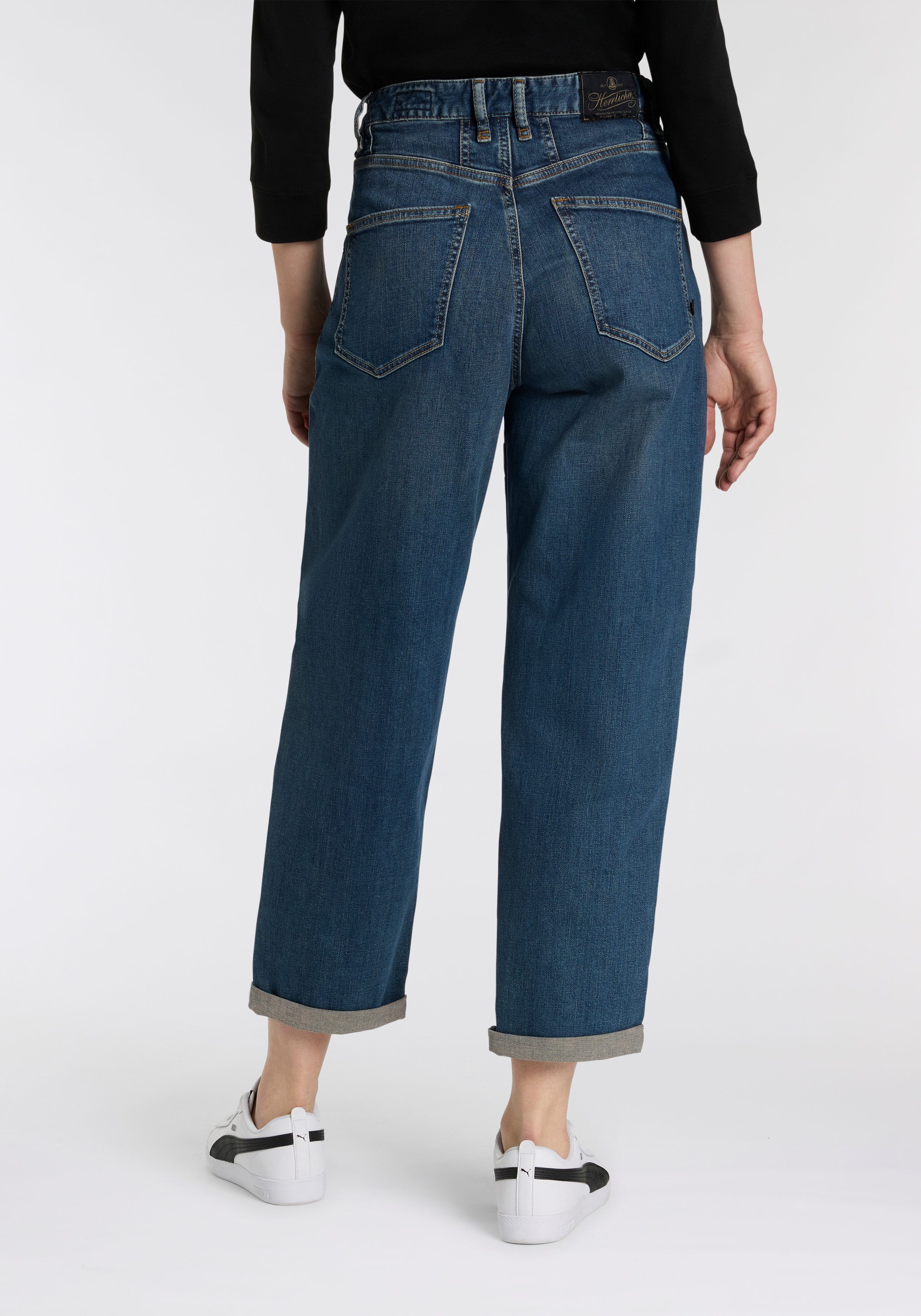 Herrlicher High-waist jeans BROOKE ORGANIC DENIM
