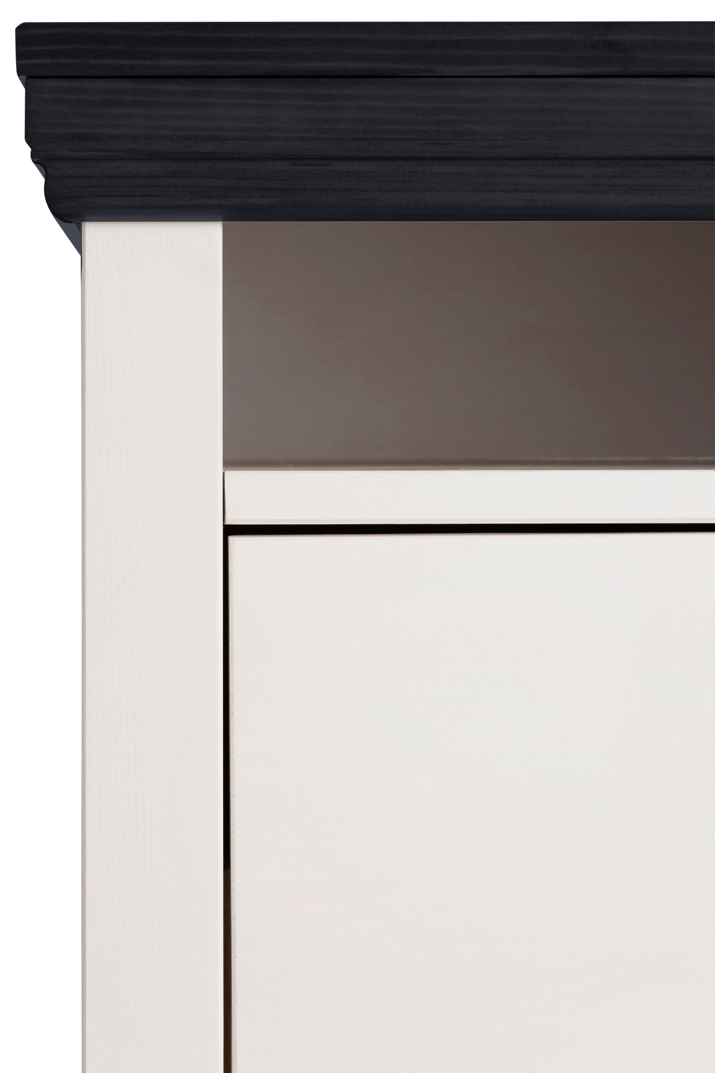Home affaire Bureau Konrad van gecertificeerd massief hout, met lades, breedte 129 cm