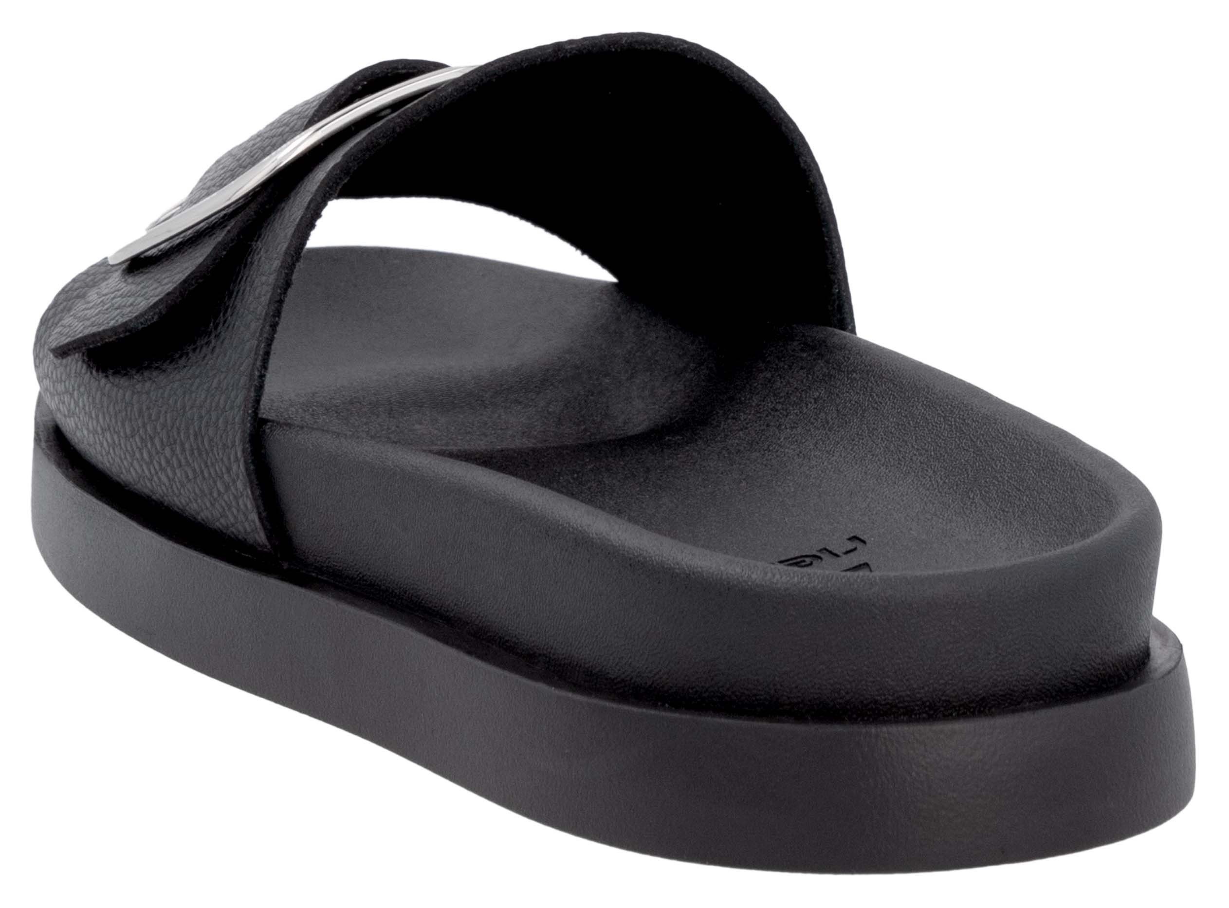 RIEKER Sport Slippers Zomerschoen, strandschoen, vakantieschoen, huisschoen met decoratieve sluiting